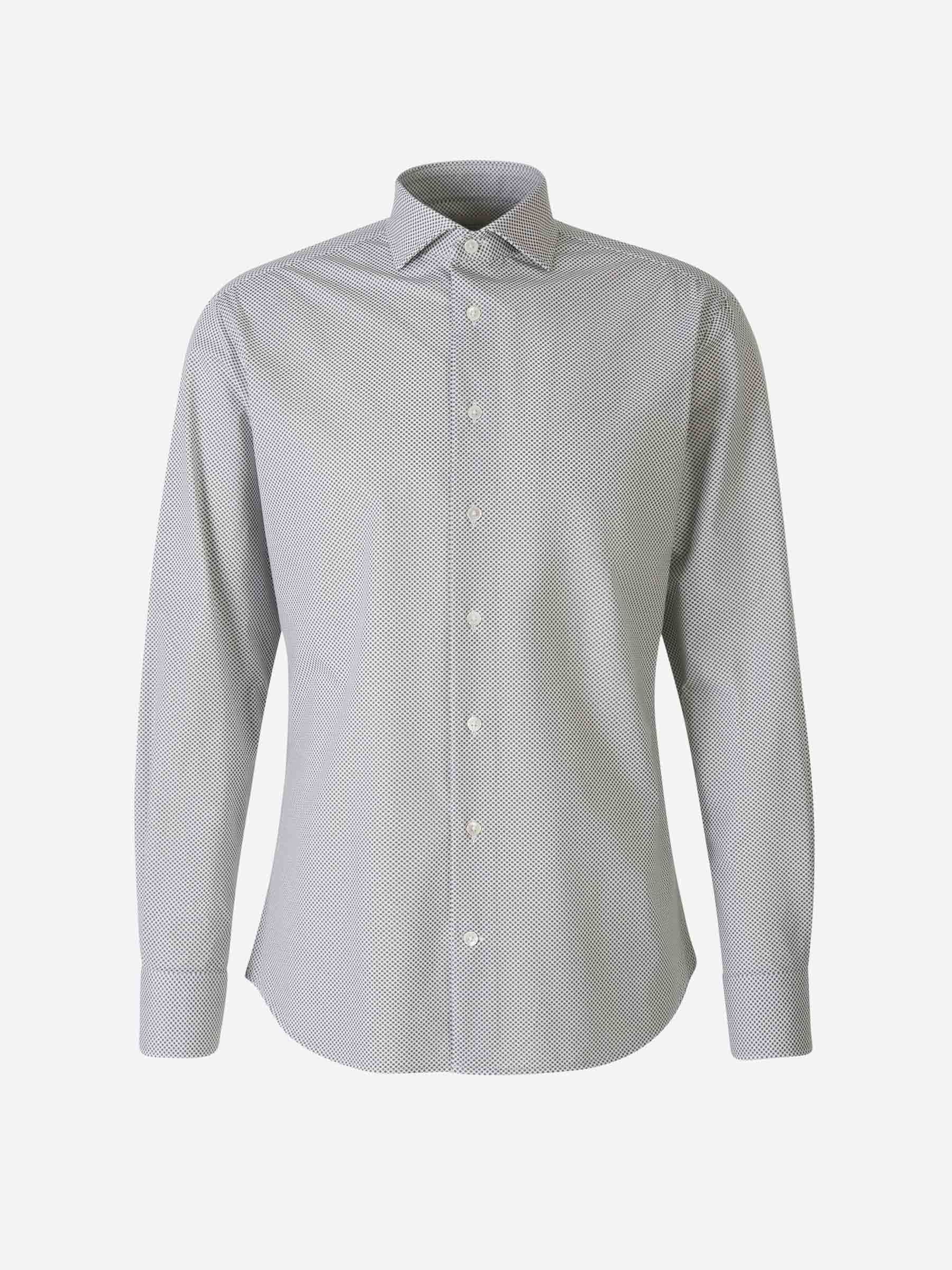 Outlet online Traiano Milano Hombre Camisa Motivo Lunares color Verde Menta sku 531-006237 02 - Foto 1