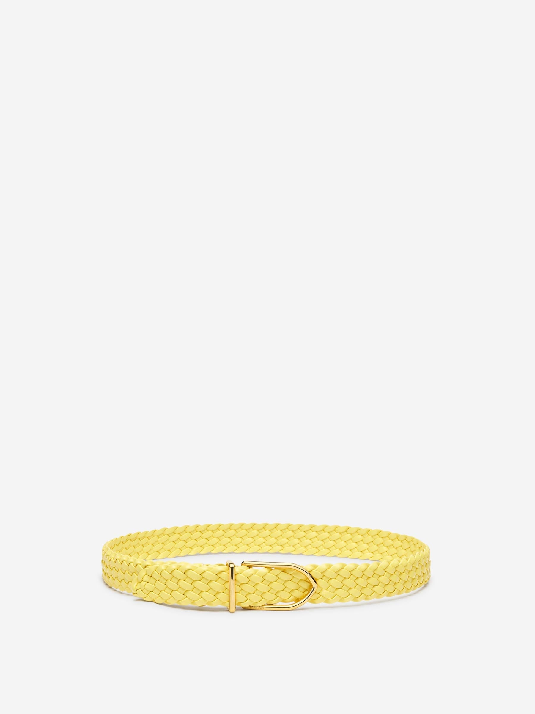 Outlet online Jacquemus Mujer Cinturón La ceinture Bambino color Amarillo sku 830-000354 01 - Foto 1