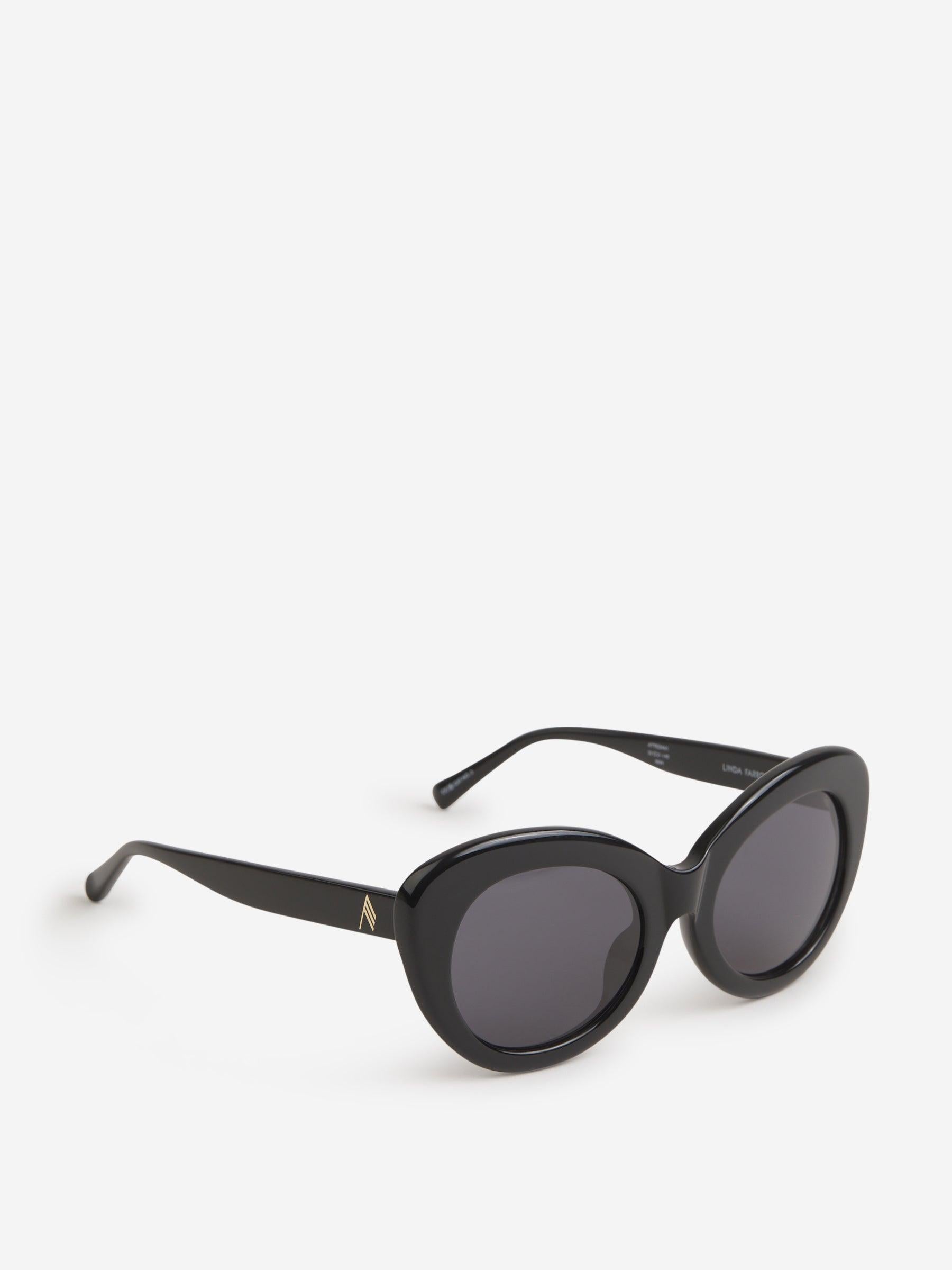 Linda Farrow Gafas De Sol Agnes color Negro sku 860-000911 01 - Foto 2