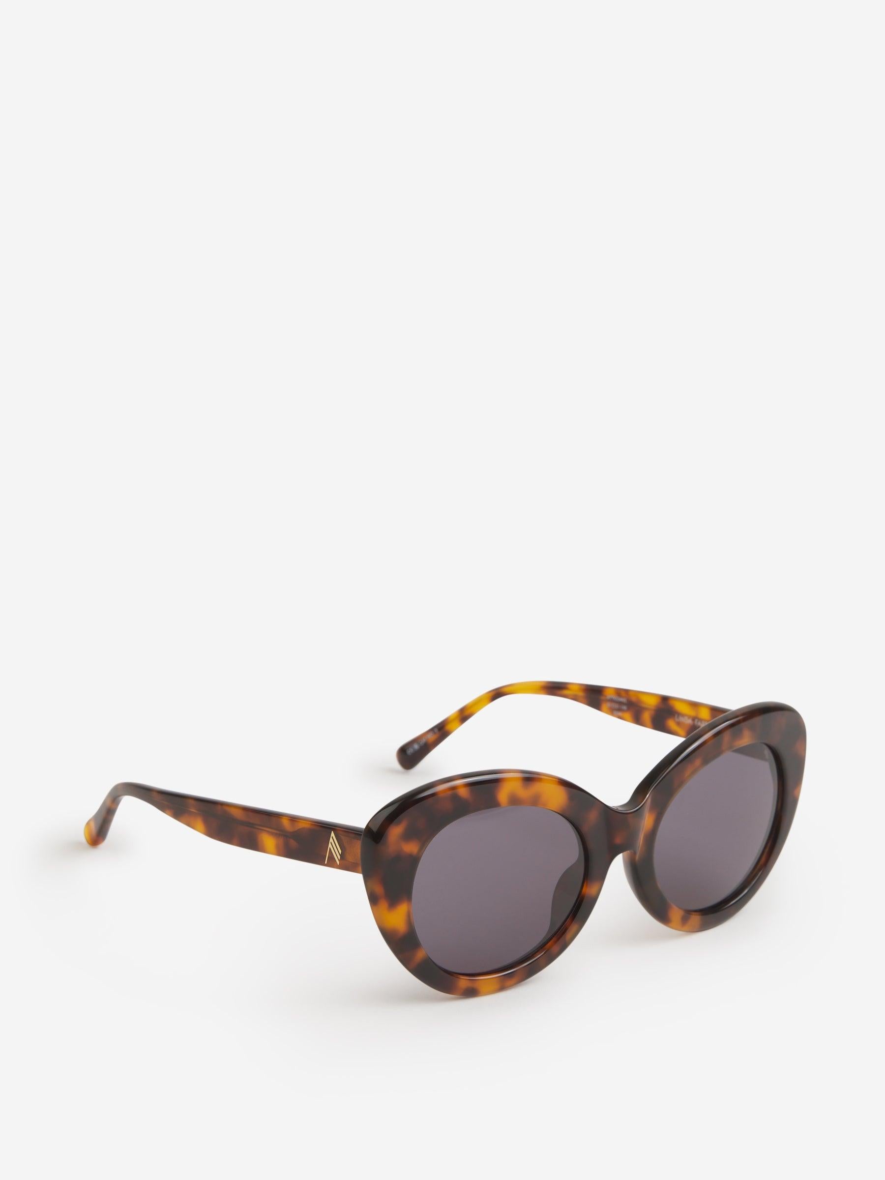 Linda Farrow Gafas De Sol Agnes color Marrón Oscuro sku 860-000912 01 - Foto 2