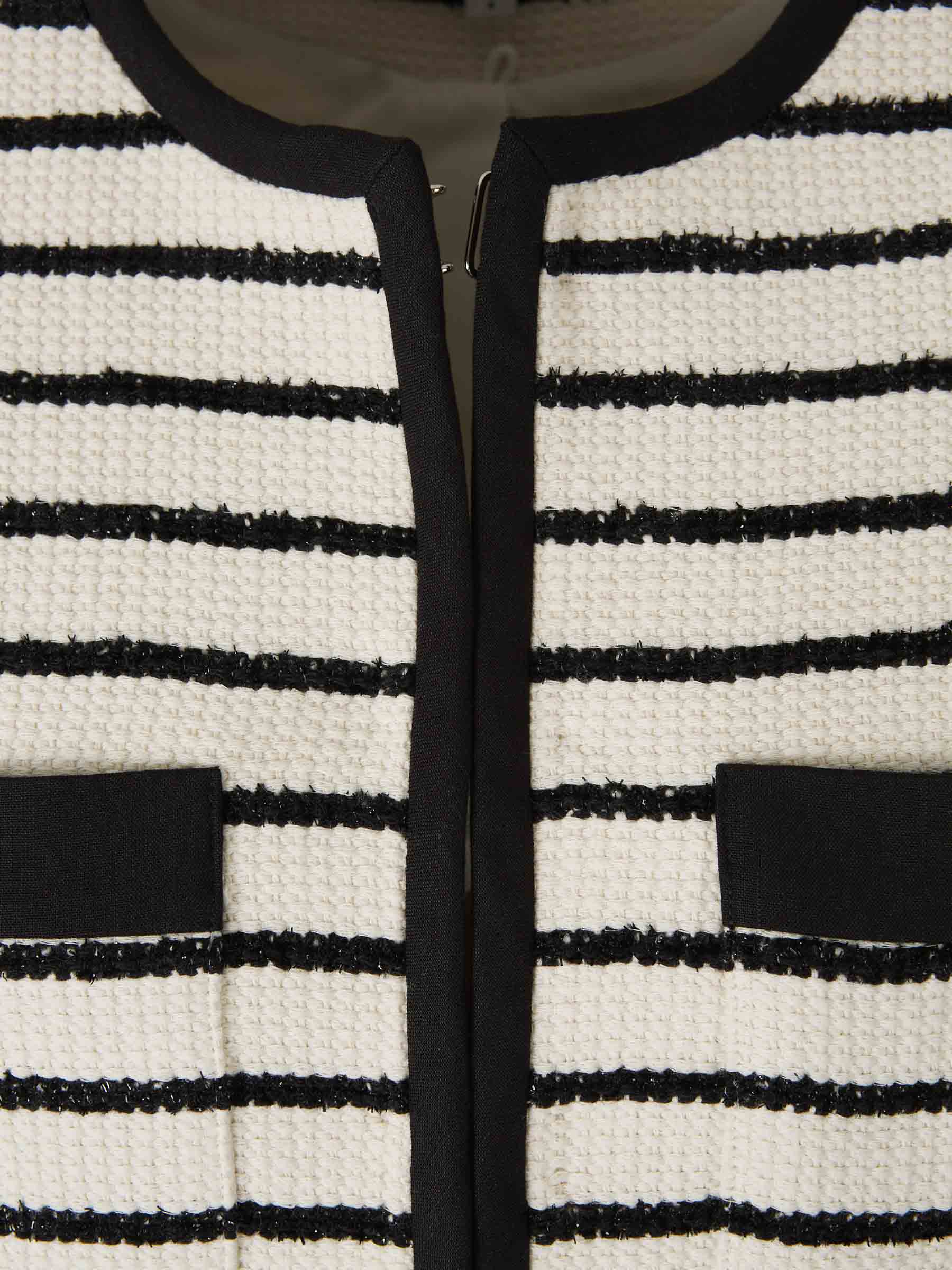 Outlet online Veronica Beard Mujer Chaqueta Dickey Foster color Blanco sku 741-002200 01 - Foto 4