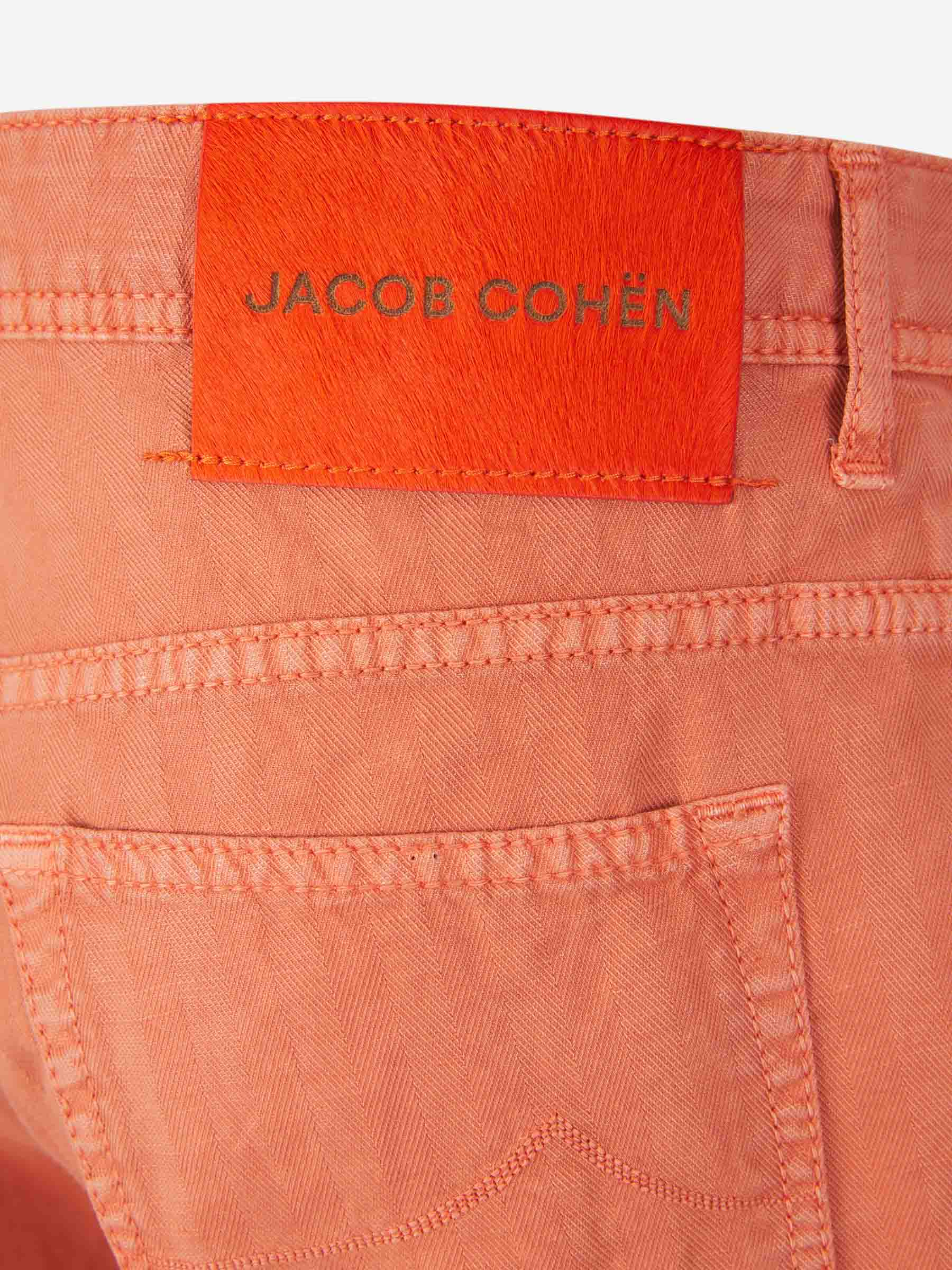 Outlet online Jacob Cohën Hombre Bermudas Lou Denim color Coral sku 523-000968 01 - Foto 5