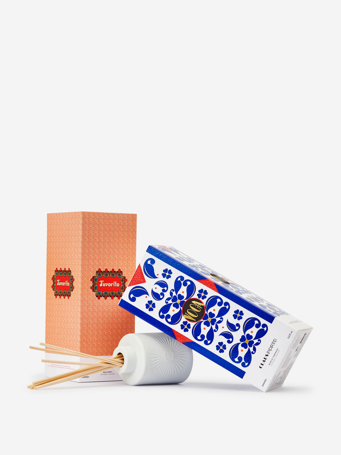 Outlet online Claus Porto Mujer Difusor Amapola Roja color Azul sku 895-000150 02 - Foto 2