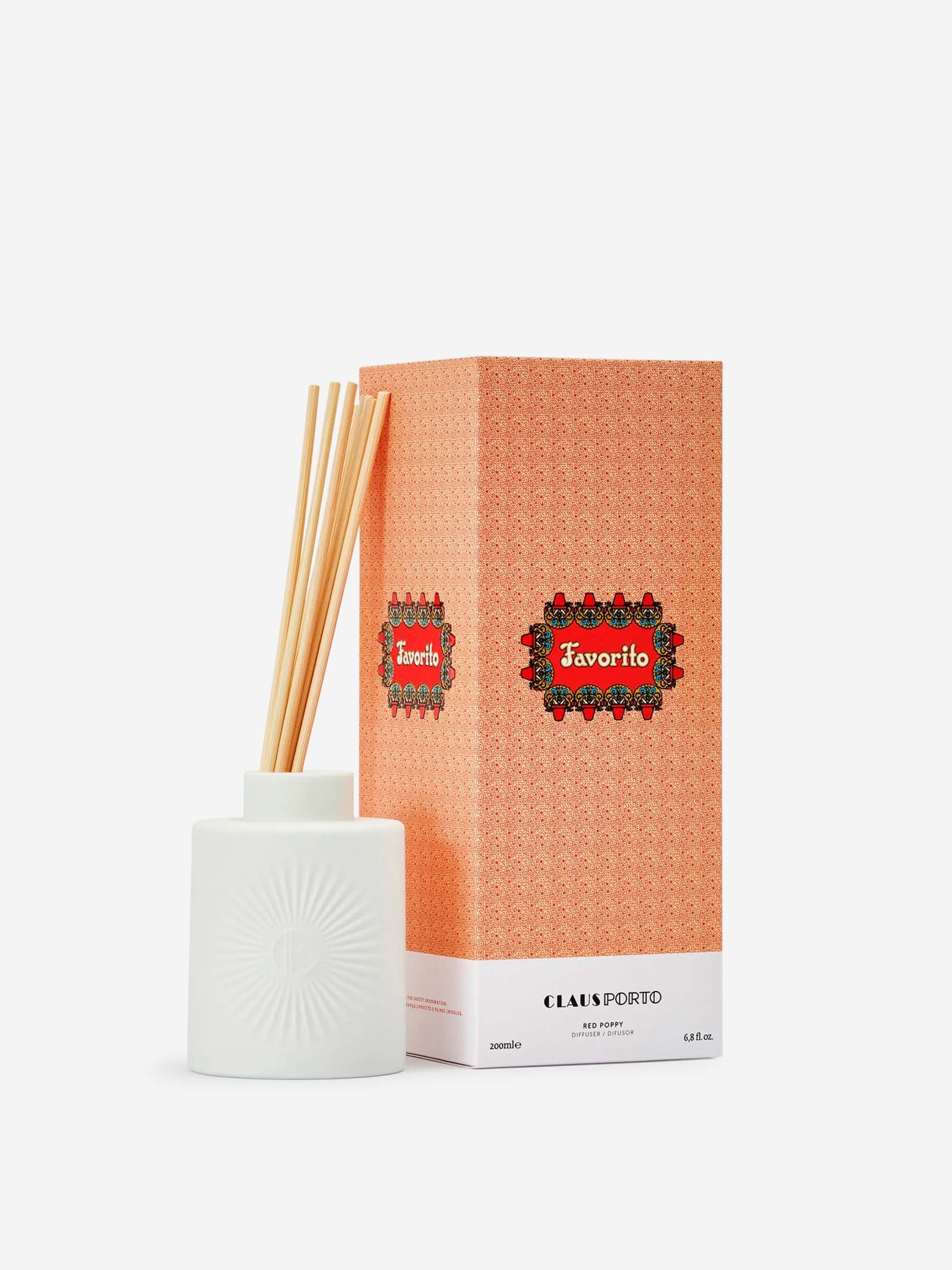 Outlet online Claus Porto Mujer Difusor Amapola Roja color Azul sku 895-000150 02 - Foto 3