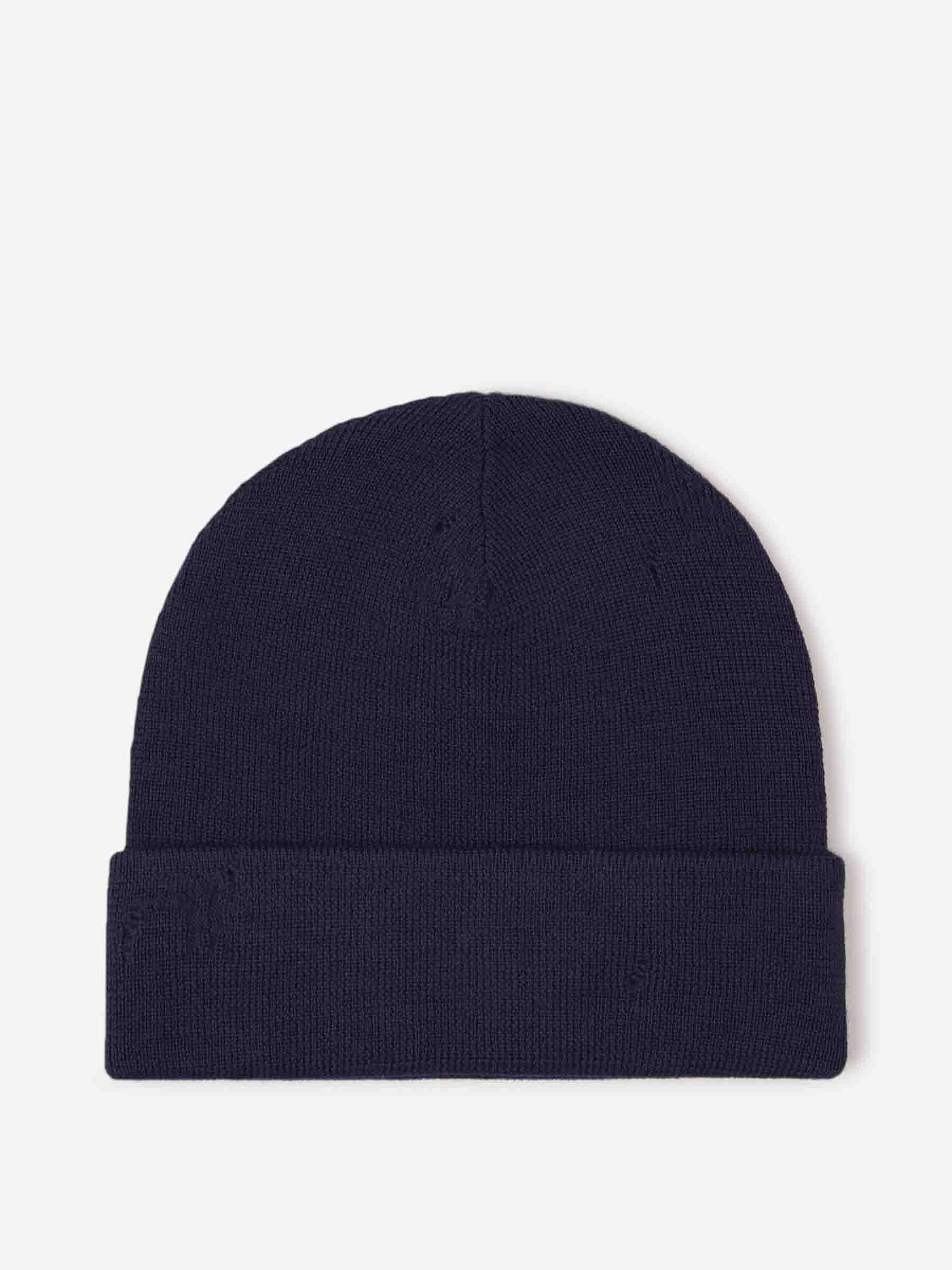Outlet online Acne Studios Mujer Gorro Logo Desgastado color Azul Noche sku 899-001930 01 - Foto 2