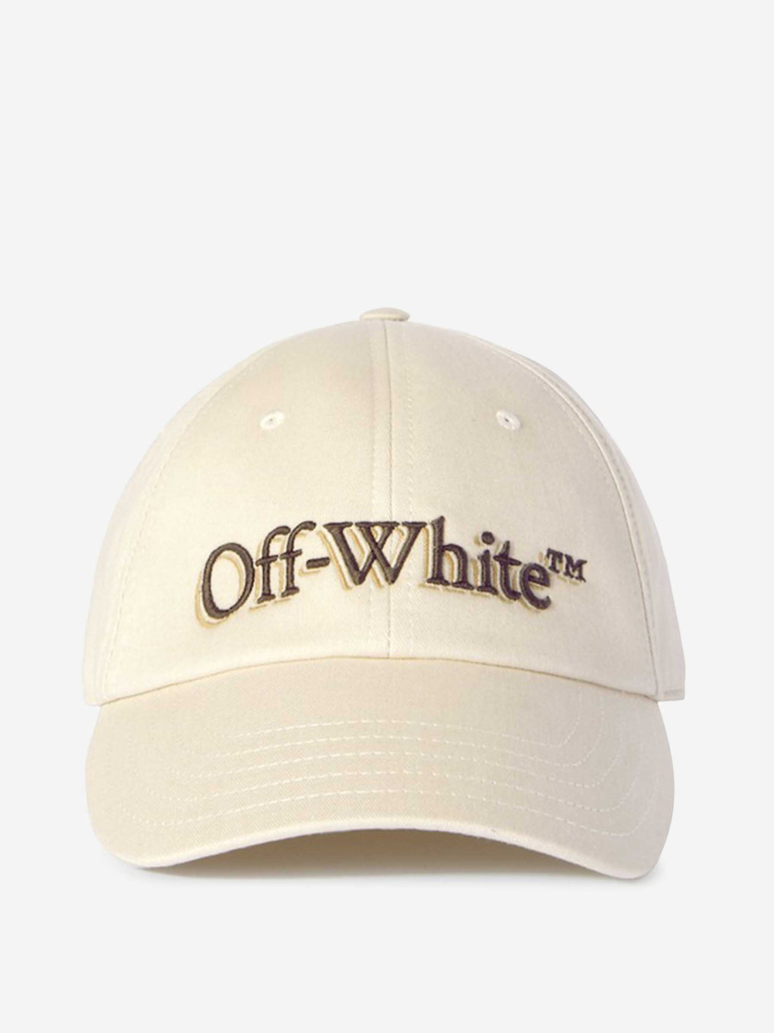 Off-White Mujer Barcelona Gorra Algodón Bordado color Beige sku 899-001953 01 - Foto 1