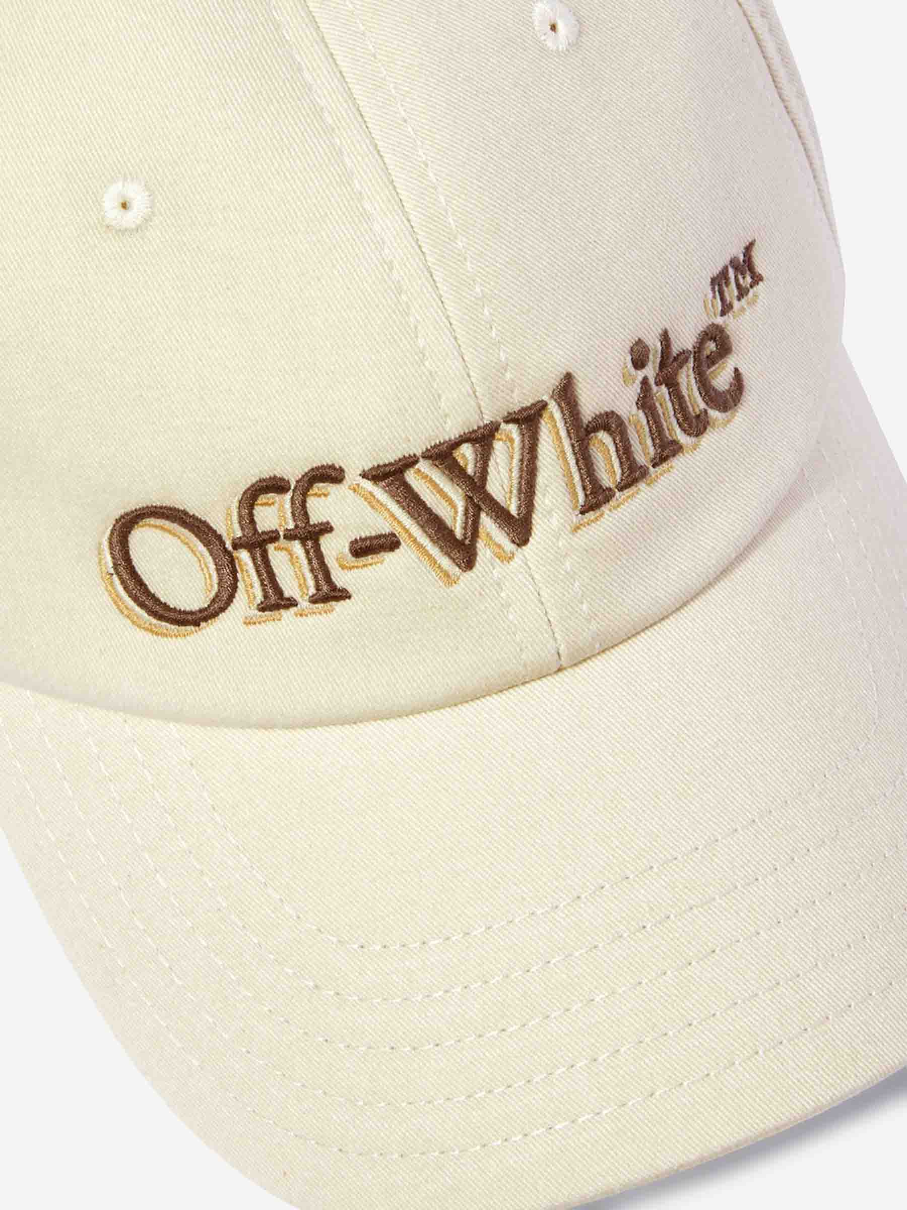Off-White Mujer Barcelona Gorra Algodón Bordado color Beige sku 899-001953 01 - Foto 4