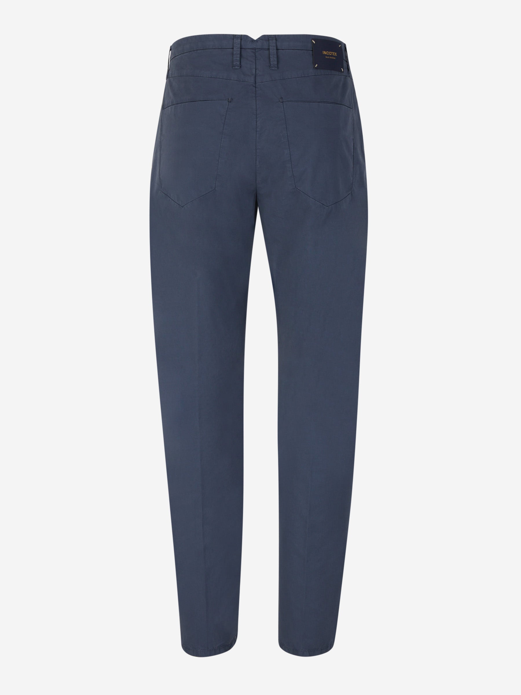 Outlet online Incotex Blue Division Hombre Pantalones Formales Algodón color Azul sku 521-003051 02 - Foto 2