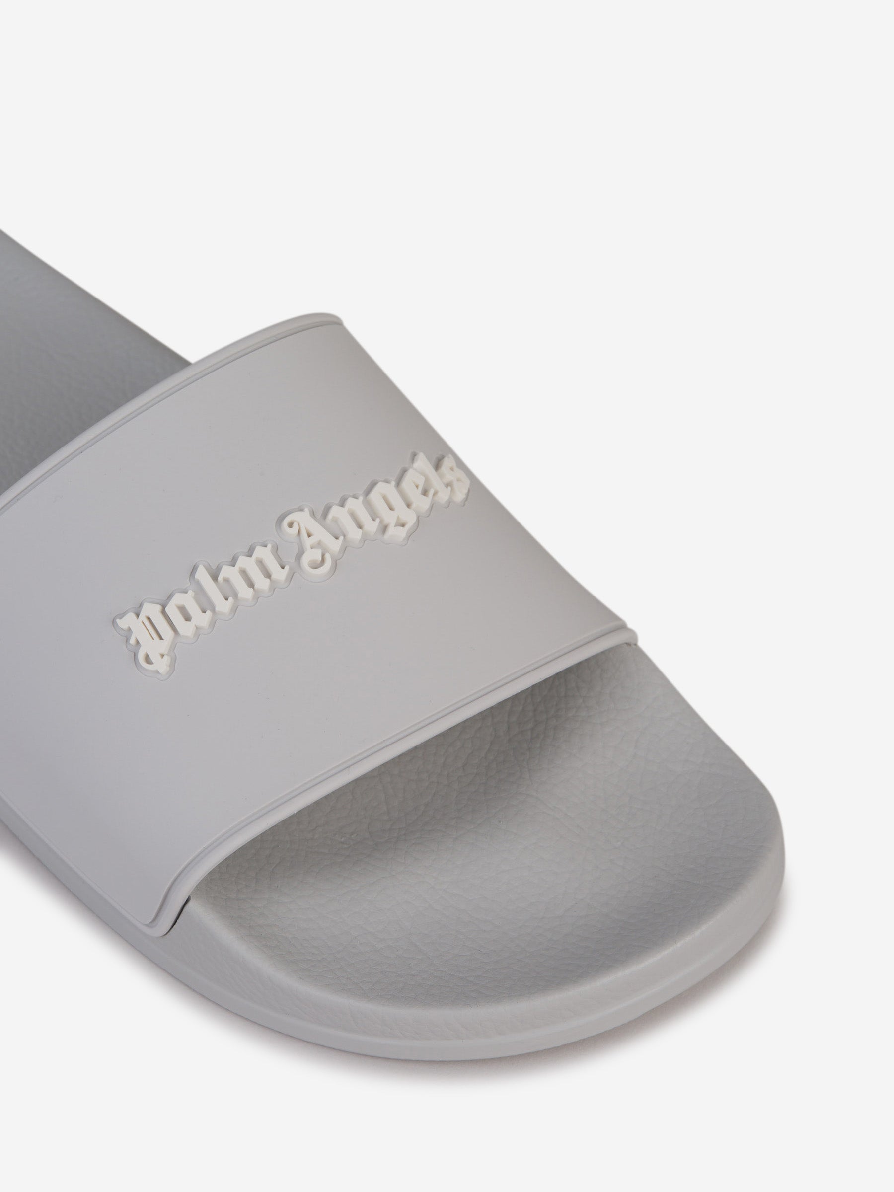 Outlet online Palm Angels Hombre Sandalias Pool Logo color Gris Claro sku 617-000095 01 - Foto 5