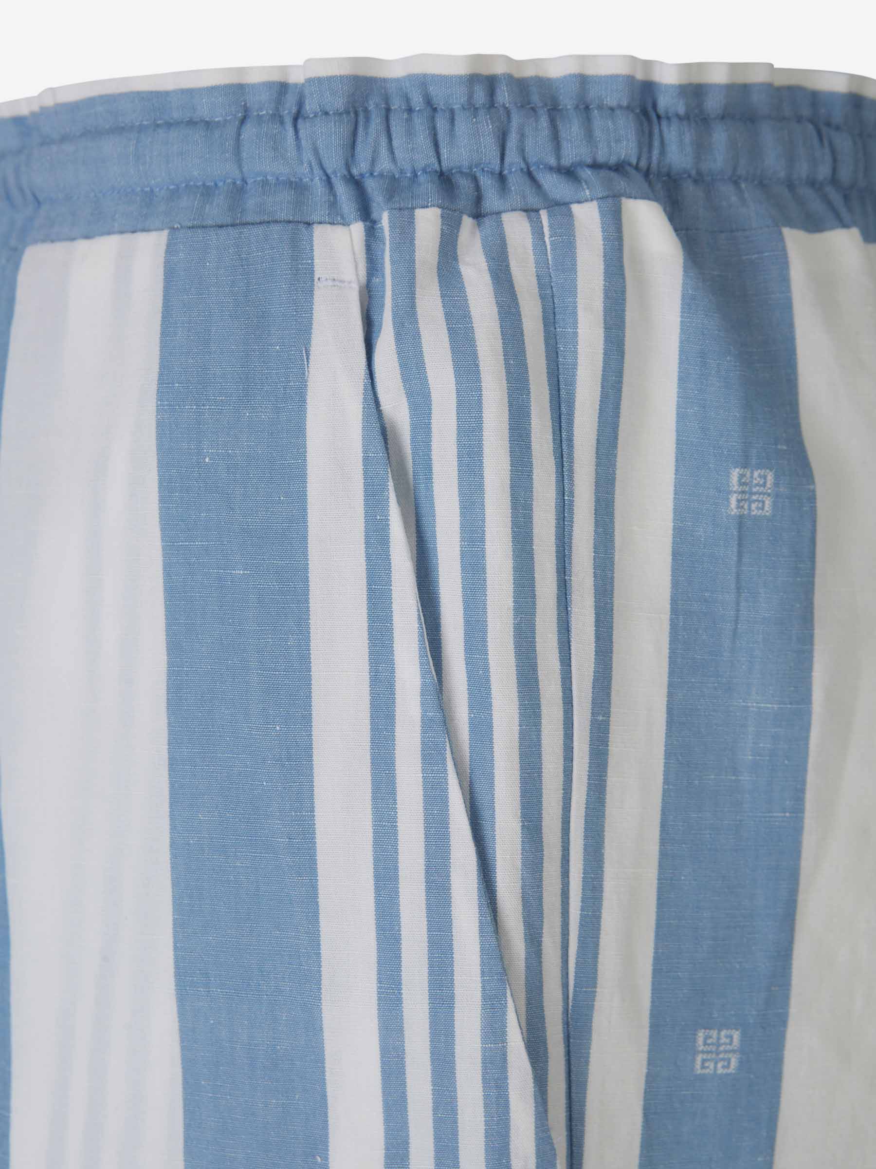 Outlet online Givenchy Mujer Pantalones Motivo Rayas color Azul sku 761-003570 01 - Foto 5