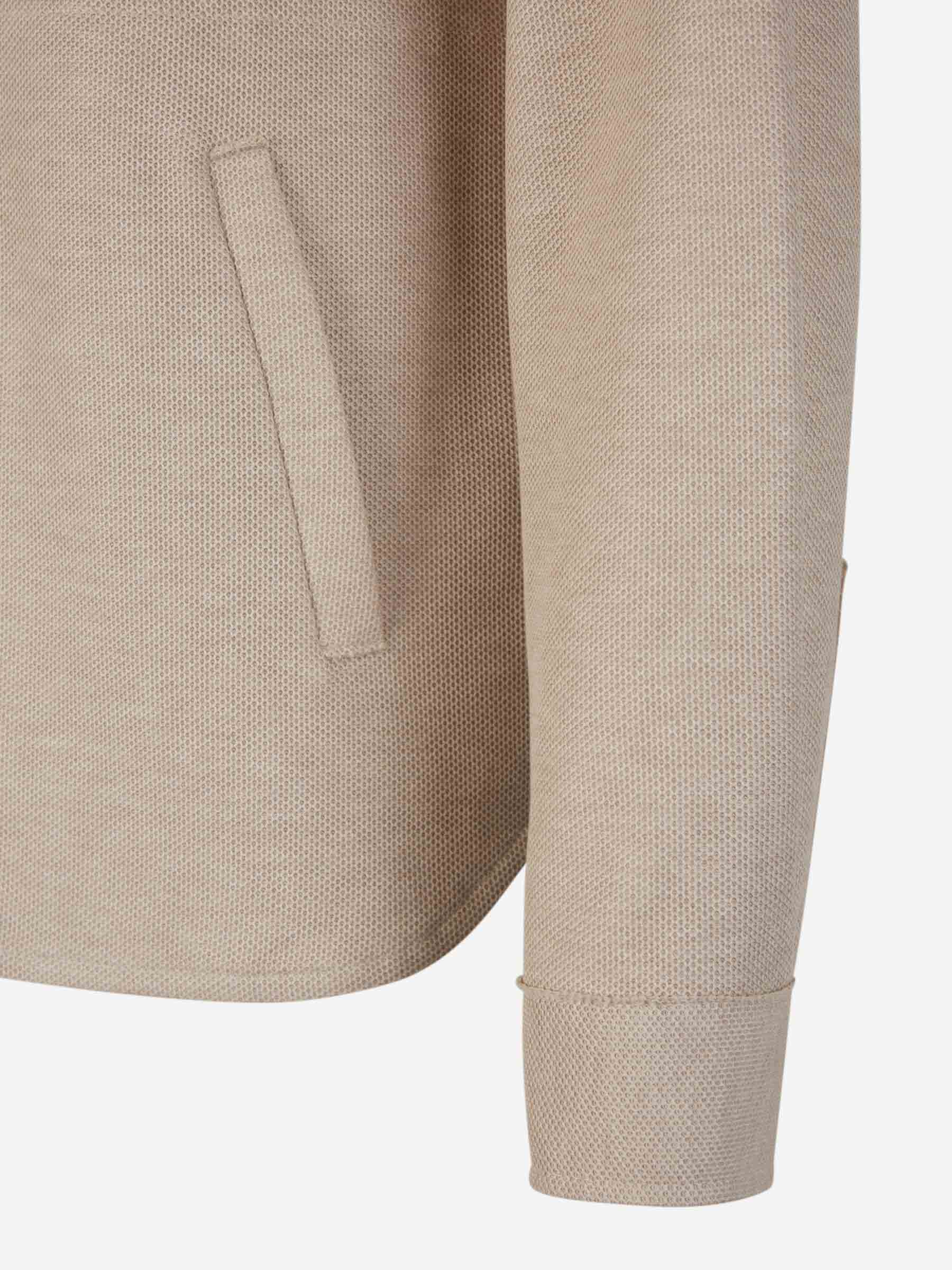 Outlet online Harris Wharf Hombre Sobrecamisa Algodón Bolsillos color Crema sku 512-002160 01 - Foto 5