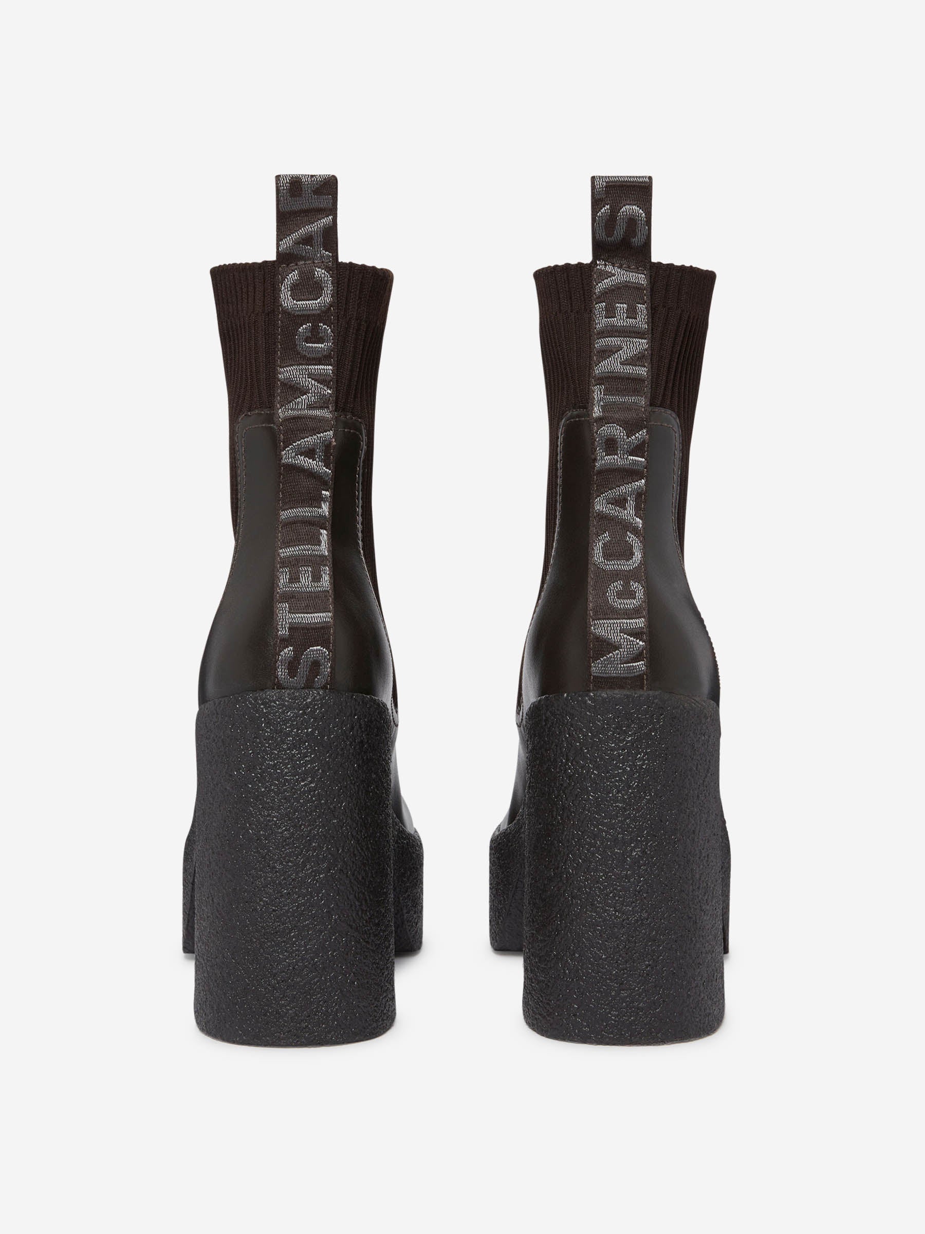 Outlet online Stella McCartney Mujer Botines Skyla color Marron Oscuro sku 805-000736 01 - Foto 3