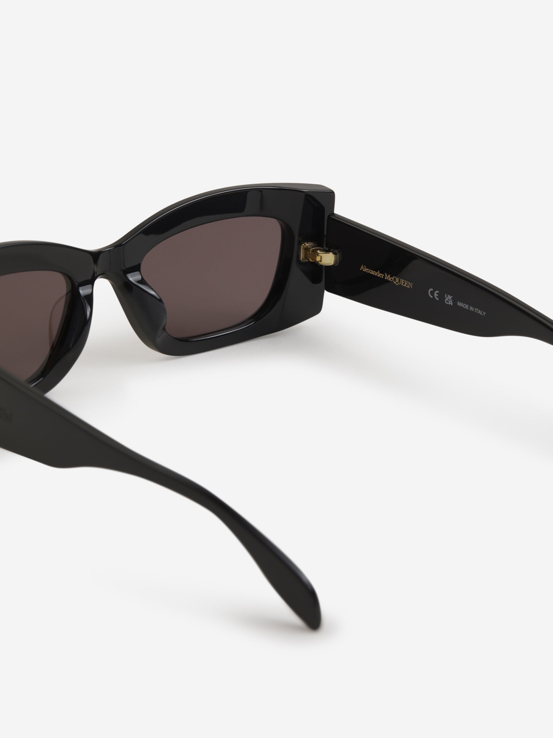 Alexander McQueen Gafas De Sol Rectangulares color Negro sku 860-000877 01 - Foto 4