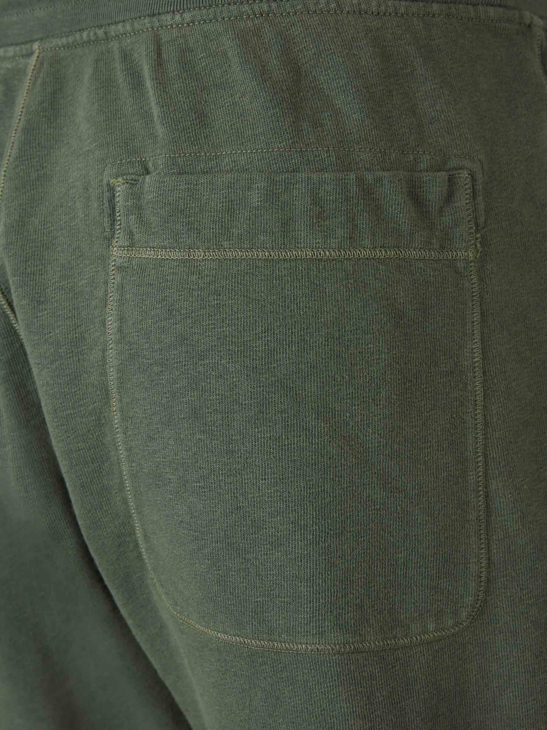 Outlet online Stone Island Hombre Bermudas Joggers Logo color Verde Militar sku 523-000975 03 - Foto 6