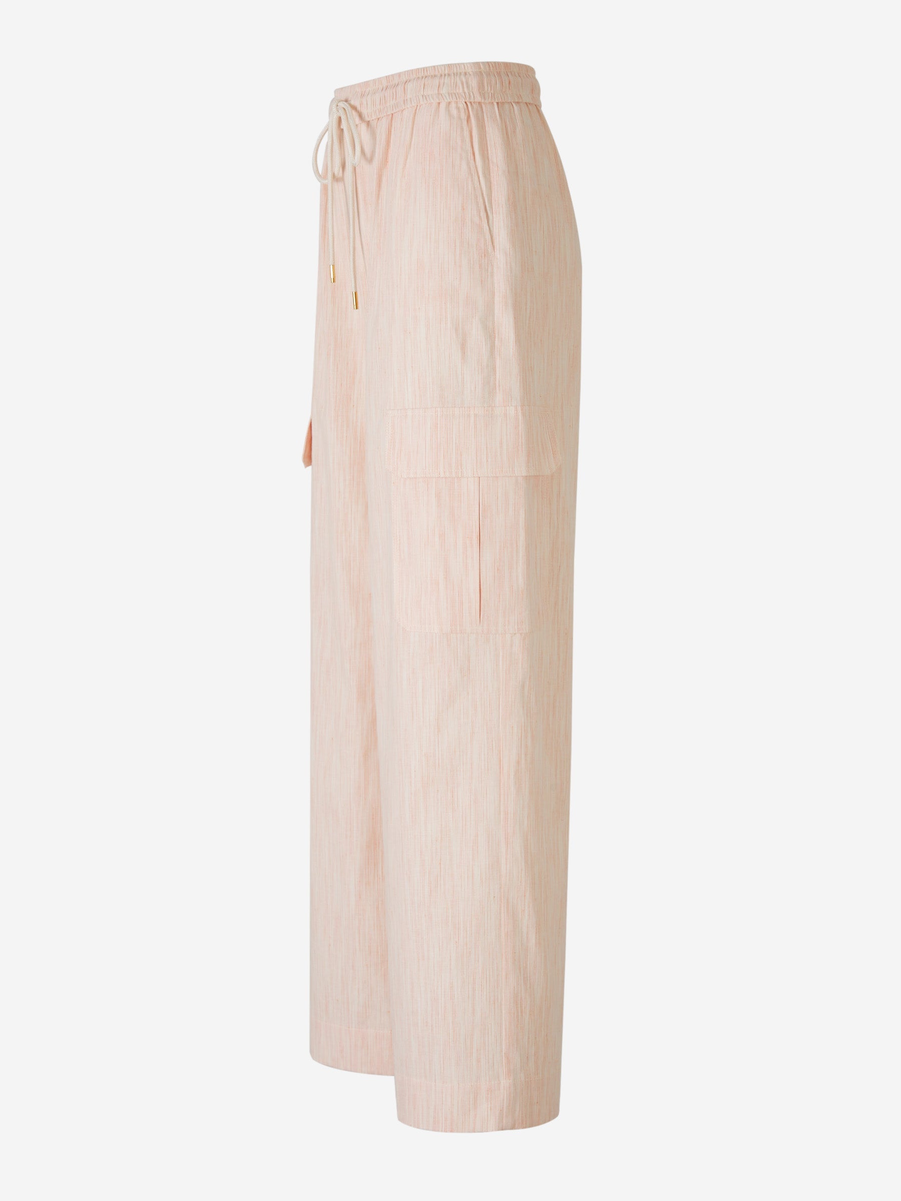 Outlet online Zimmermann Mujer Pantalones Tranquility Stripe color Rosa sku 761-003506 01 - Foto 3