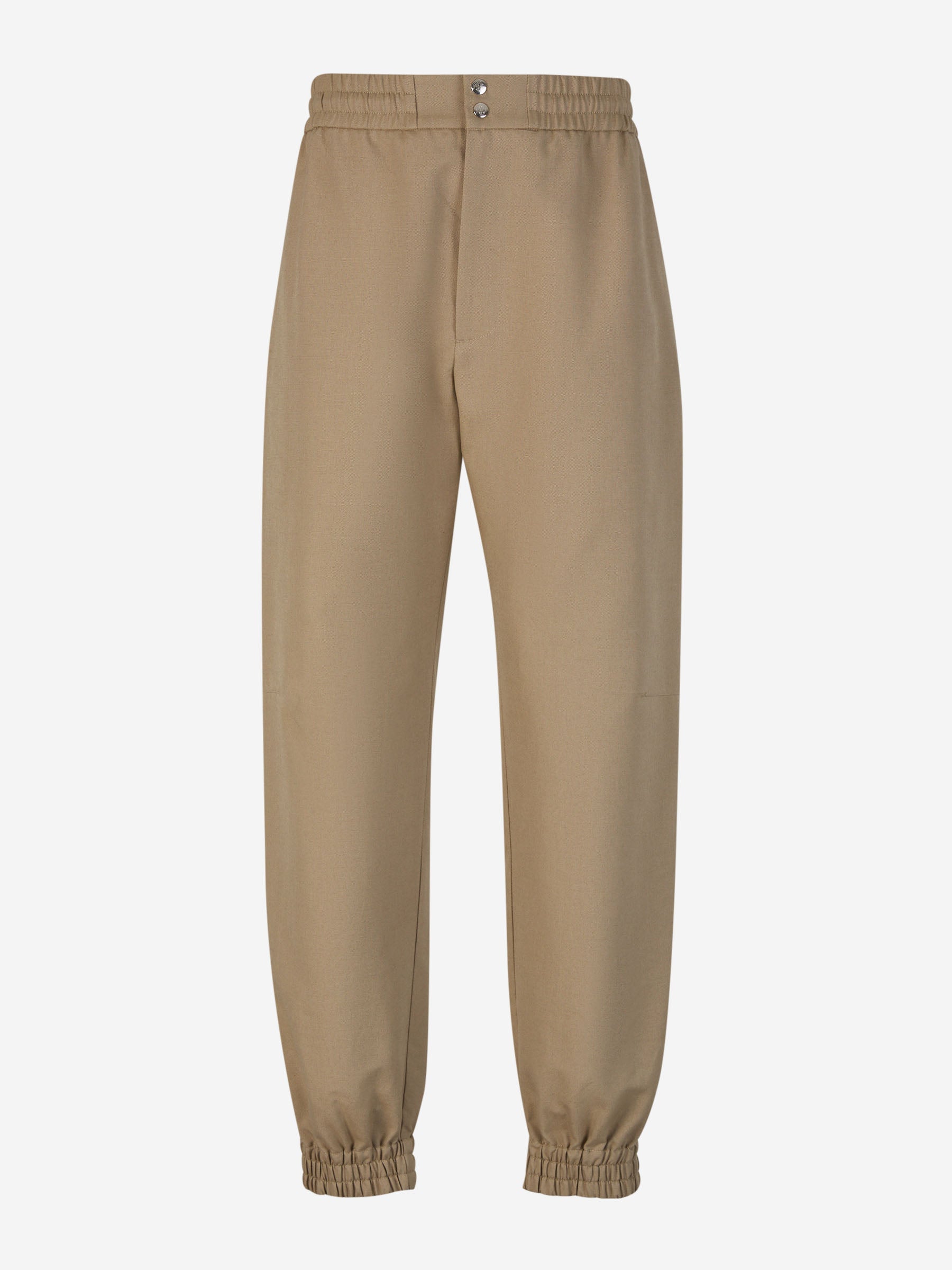 Outlet online McQueen Hombre Pantalones Jogger Algodón color Topo sku 521-002969 01 - Foto 1