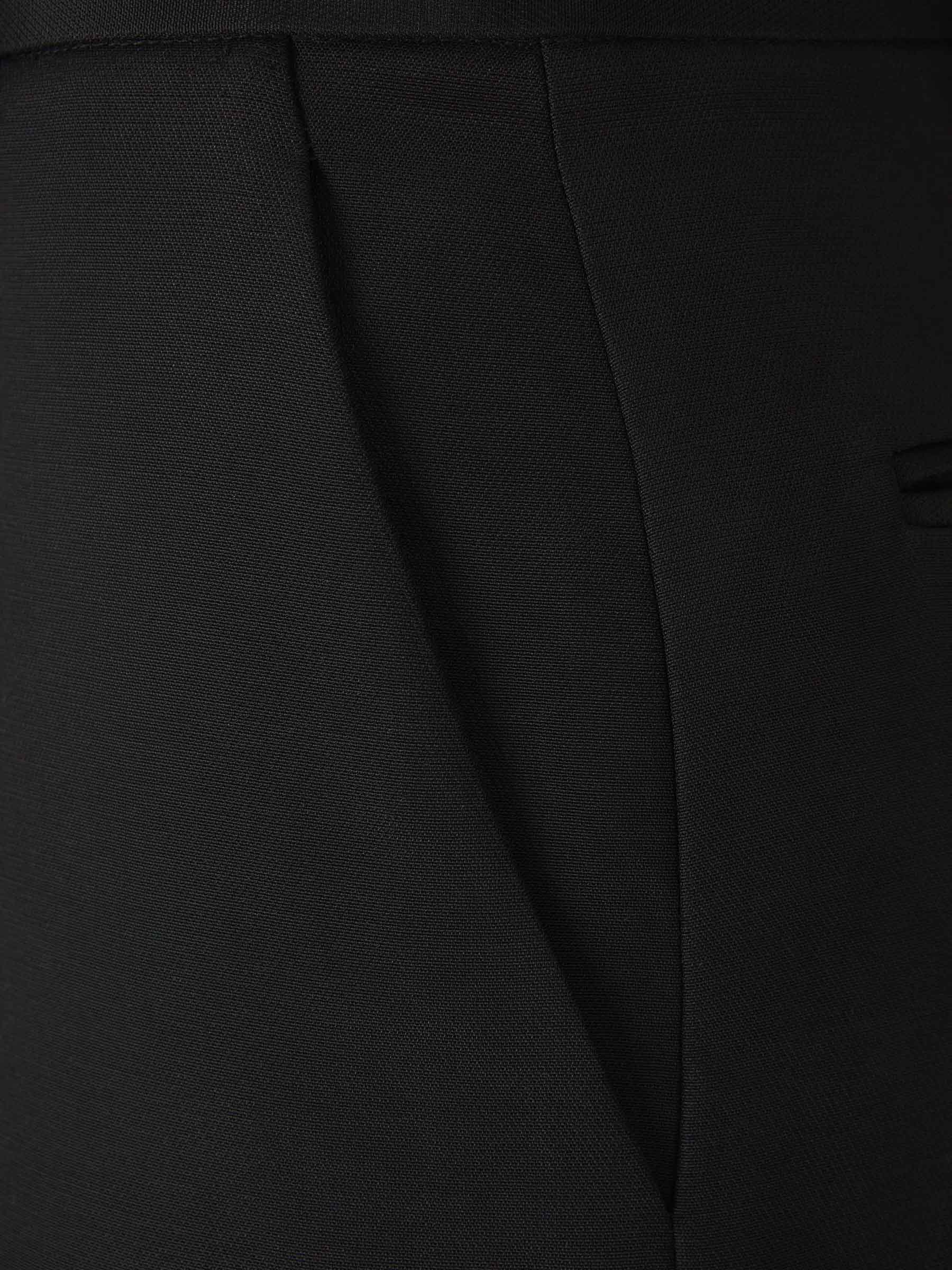 Outlet online Khaite Mujer Pantalones Vestir Caiton color Negro sku 761-003598 01 - Foto 5