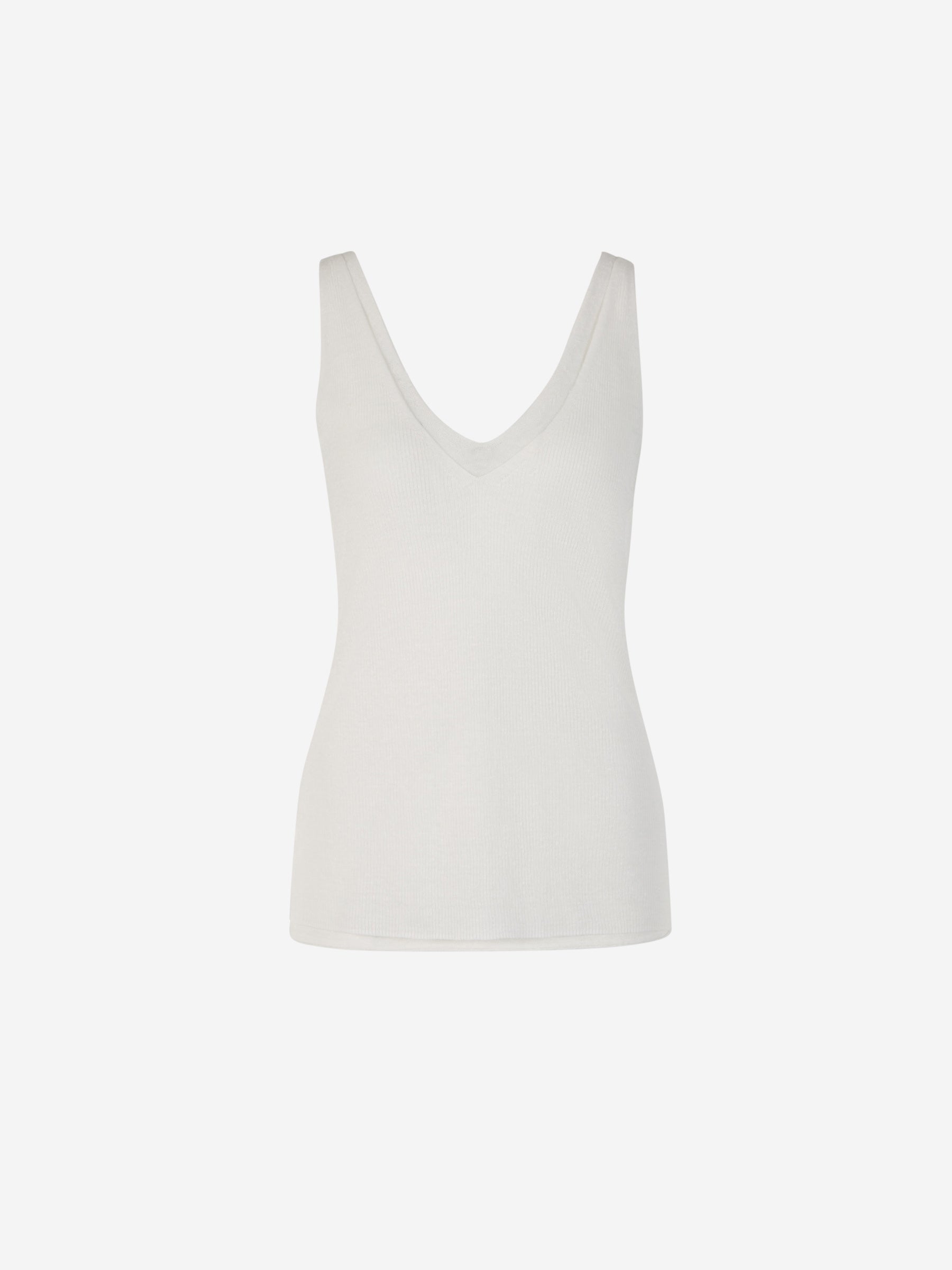 Outlet online Dorothee Schumacher Mujer Top Canalé Lino color Blanco sku 703-002170 01 - Foto 1