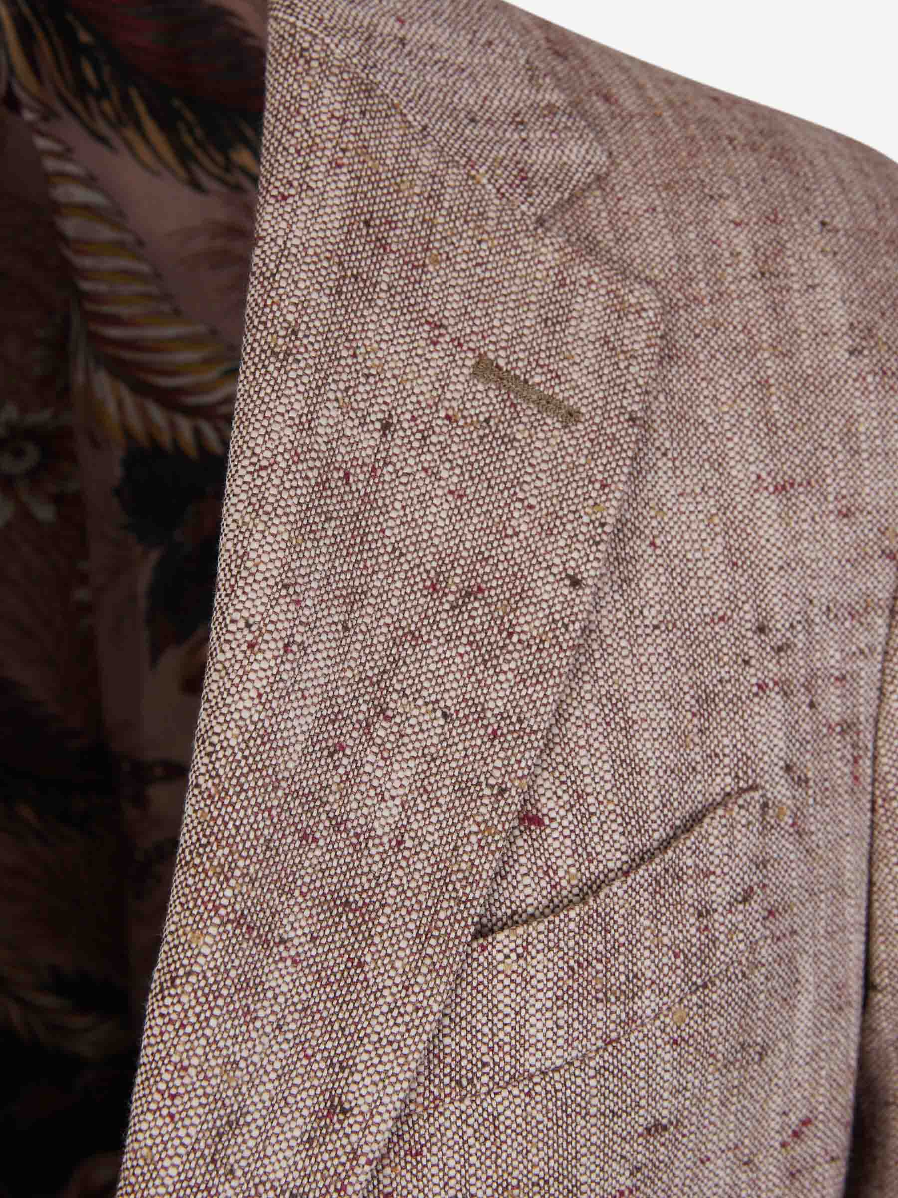 Outlet online Etro Hombre Americana Texturizada color Burdeos sku 302-003440 01 - Foto 3