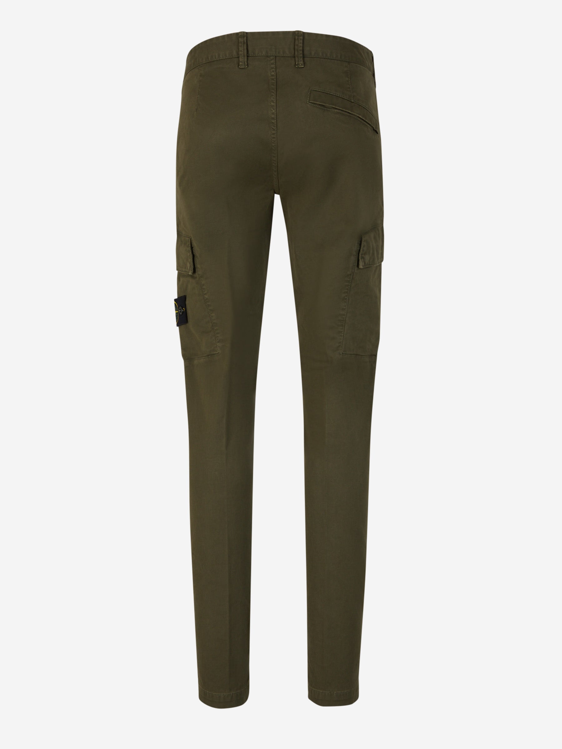 Outlet online Stone Island Hombre Pantalones Cargo Algodón color Verde Oscuro sku 521-002881 02 - Foto 3
