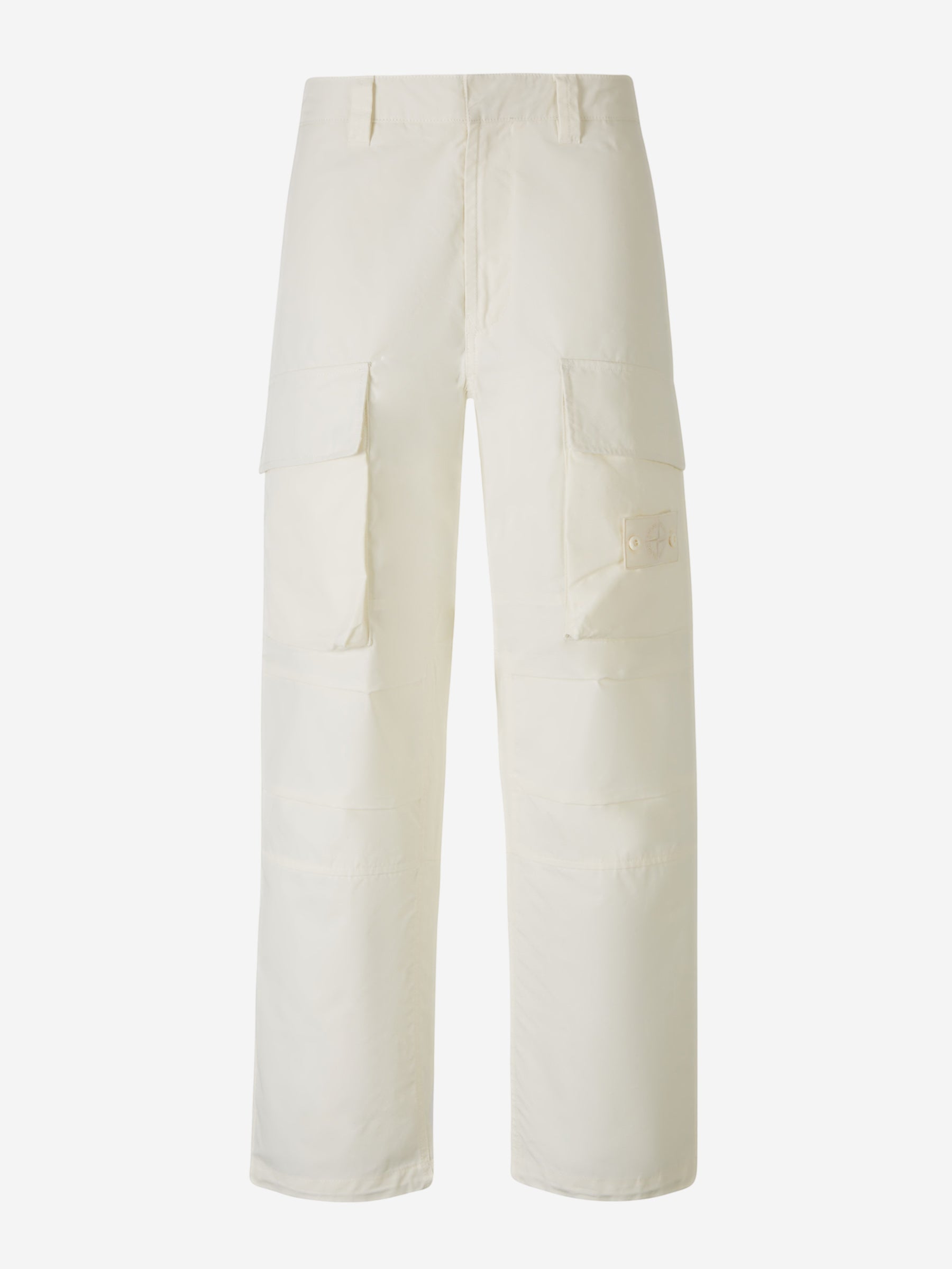 Outlet online Stone Island Hombre Pantalones Cargo Canvas color Crema sku 521-003027 01 - Foto 1