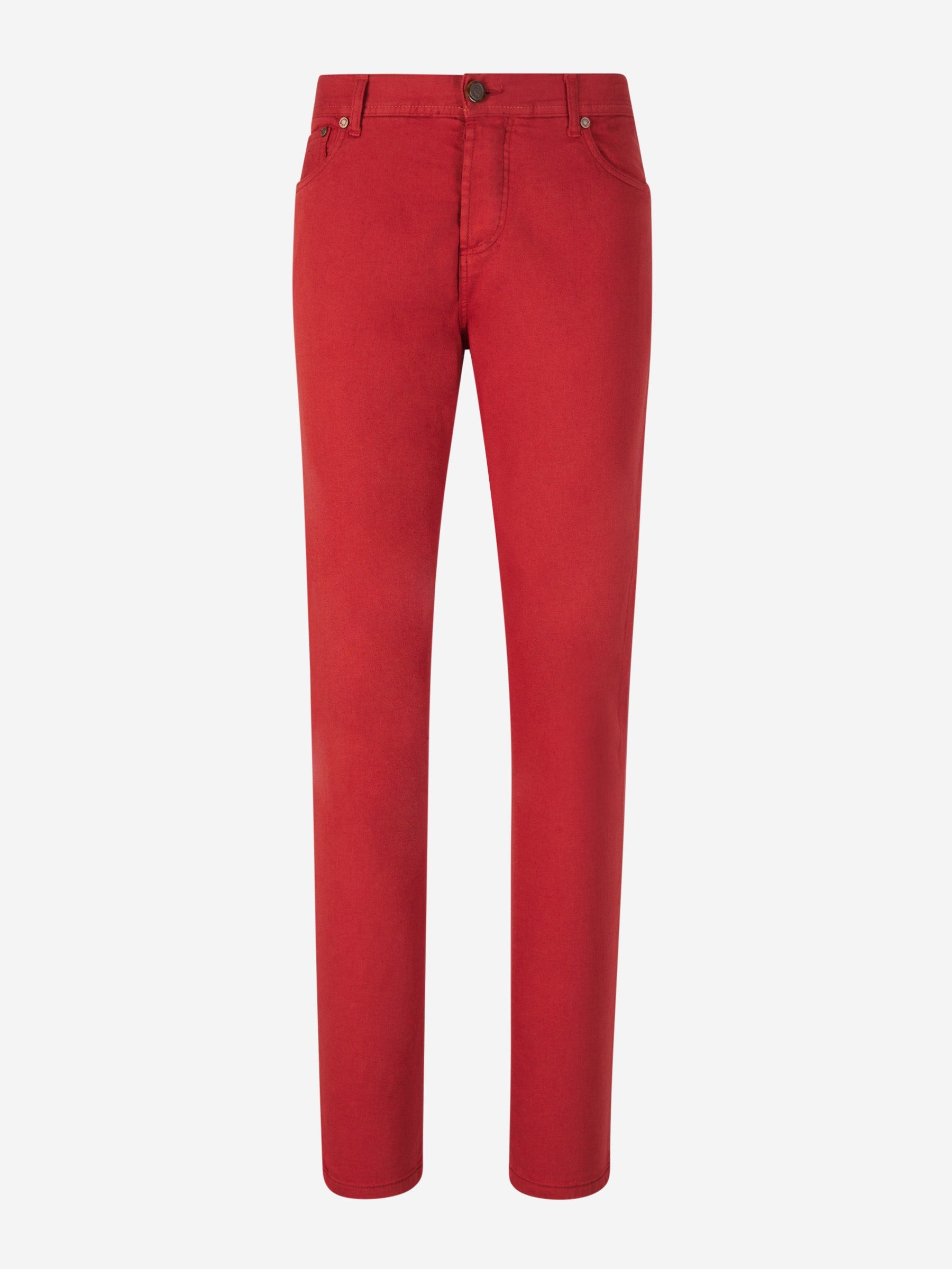 Outlet online Richard J. Brown Hombre Pantalones 5 Bolsillos color Rojo sku 522-002569 04 - Foto 1