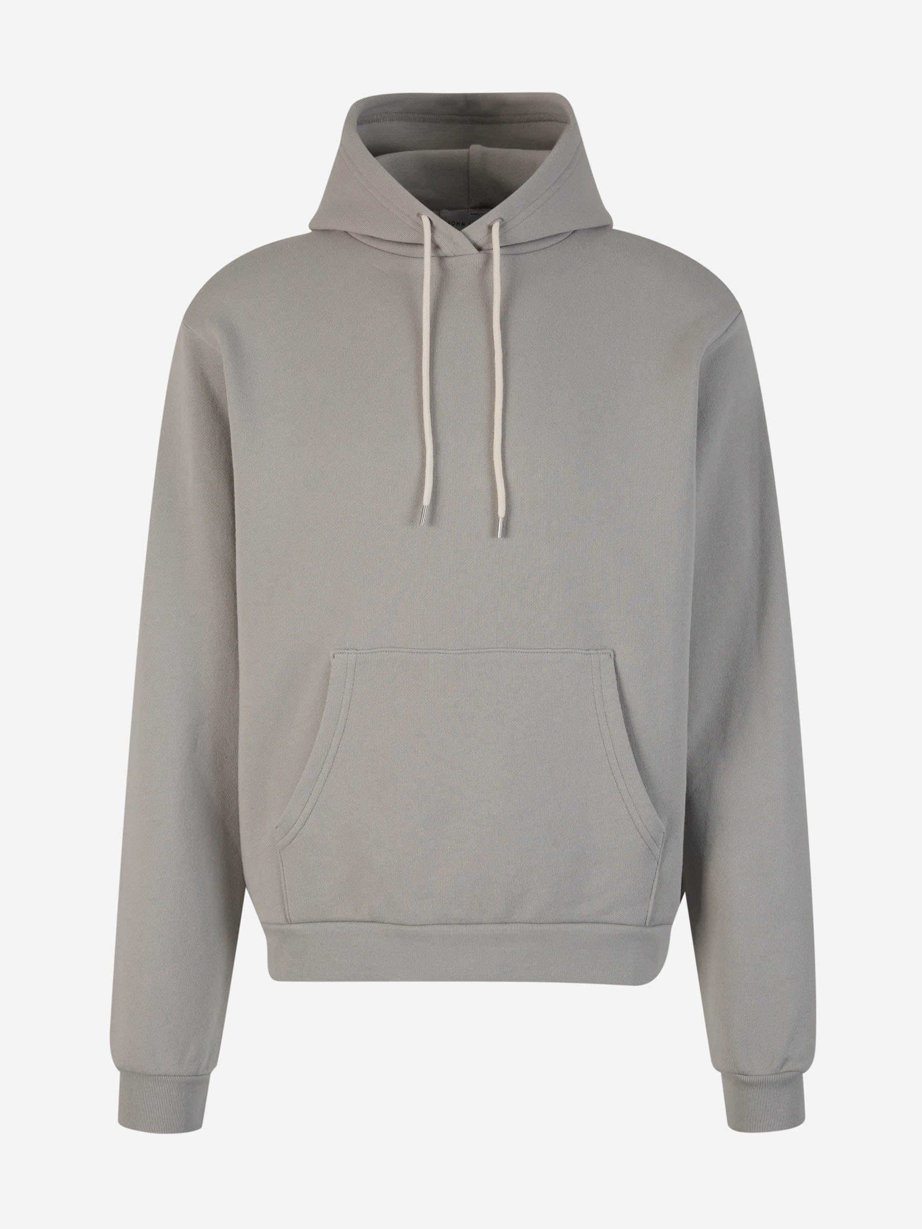 Outlet online John Elliott Hombre Sudadera Capucha Algodón color Gris Claro sku 545-001531 02 - Foto 1