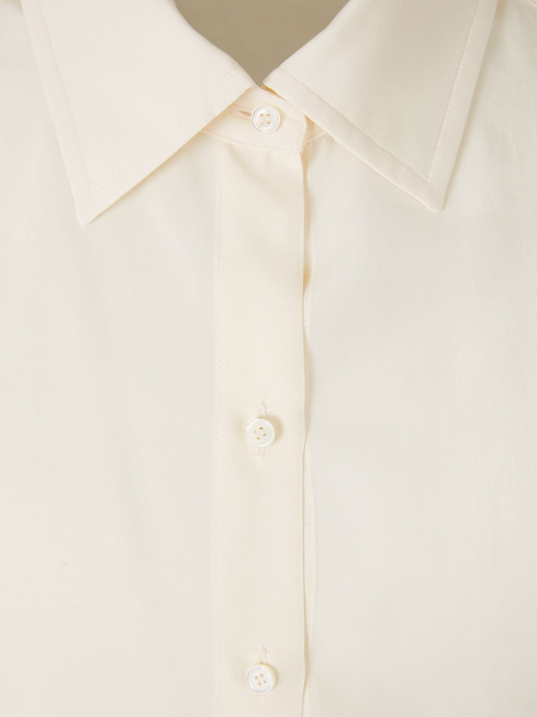 Outlet online Givenchy Mujer Blusa Voyou Seda color Crema sku 701-002116 01 - Foto 4