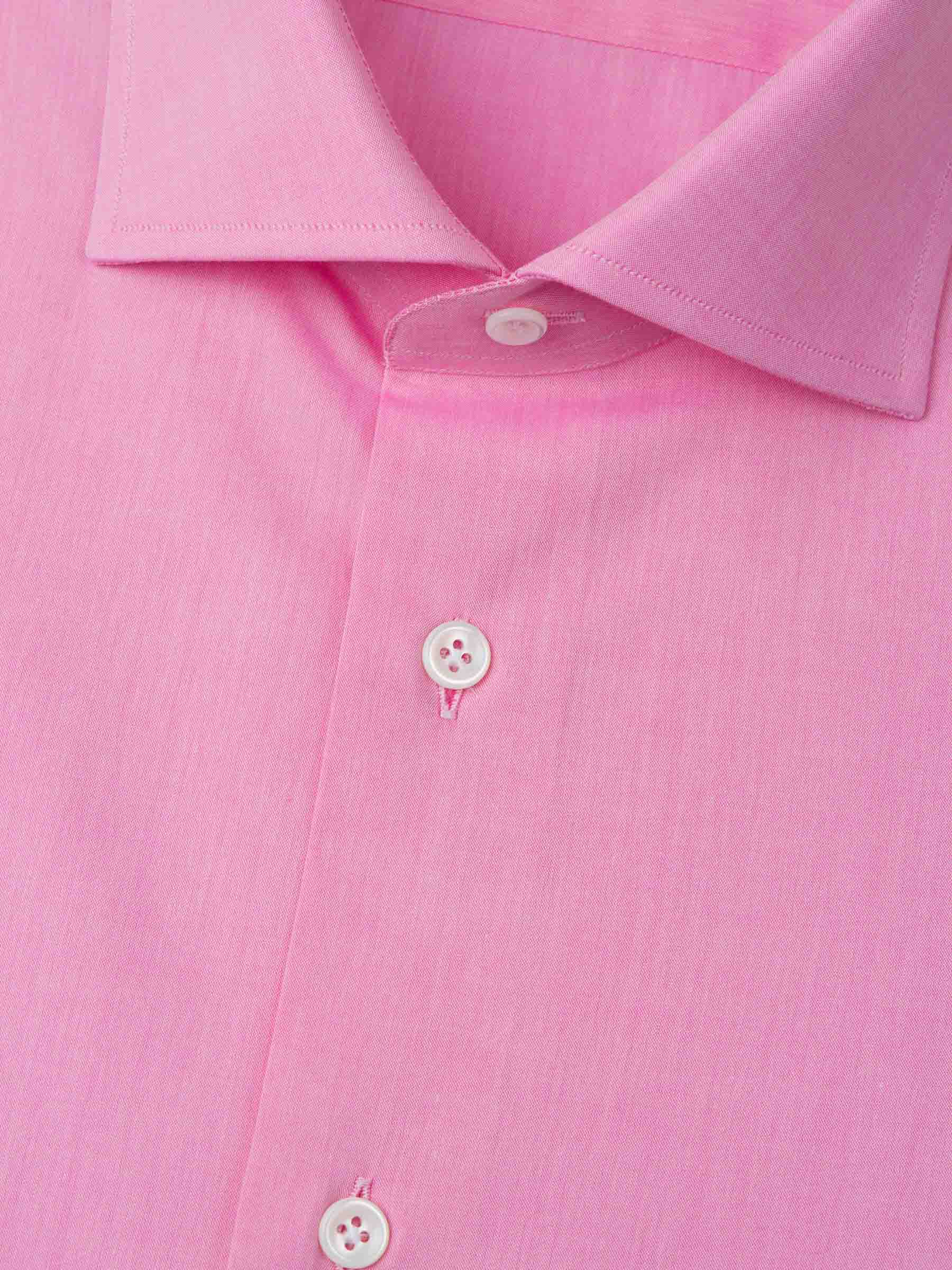 Outlet online Santa Eulalia Hombre Camisa Fil a Fil color Rosa sku 401-003105 01 - Foto 2