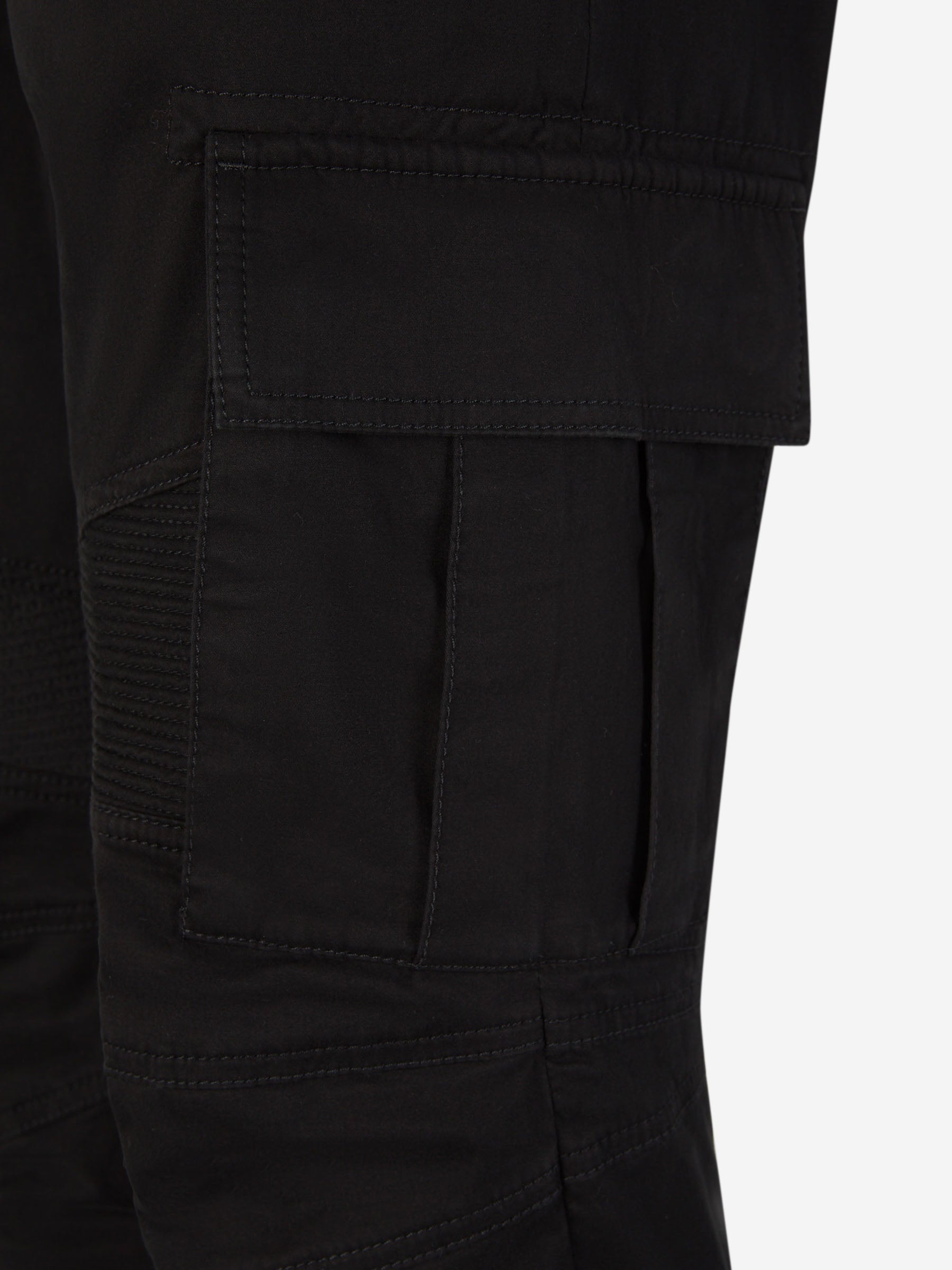 Outlet online Balmain Hombre Pantalones Cargo Algodón color Negro sku 522-002549 01 - Foto 5