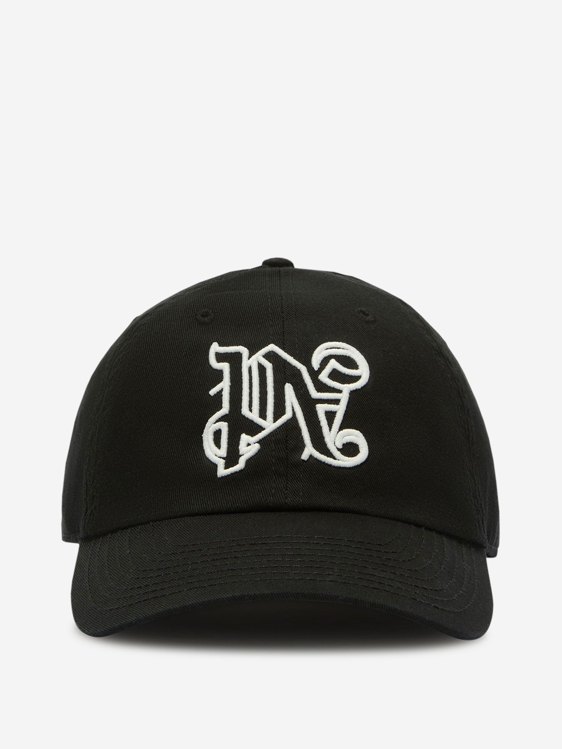 Outlet online Palm Angels Hombre Gorra Logo Contraste color Negro sku 695-001564 01 - Foto 1