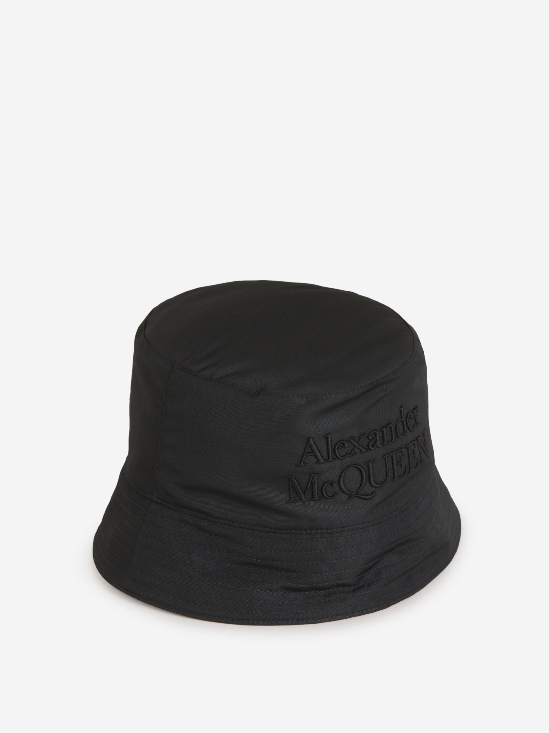 Outlet online McQueen Hombre Sombrero Pescador Logo color Negro sku 695-001424 01 - Foto 3