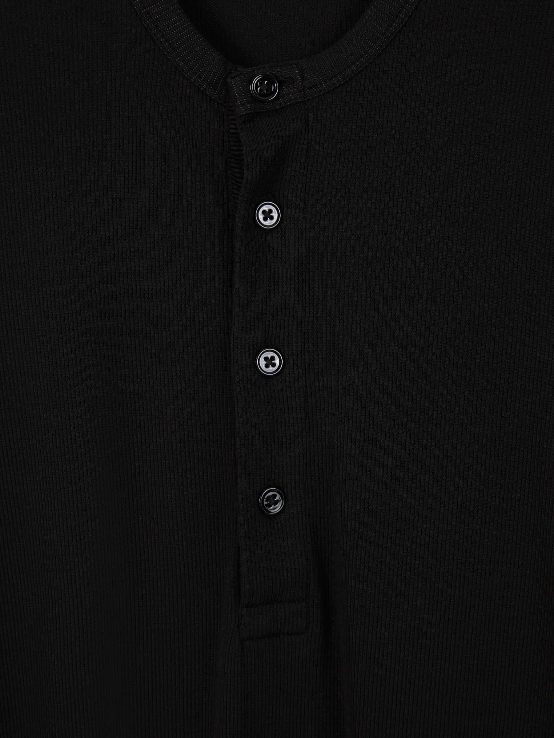 Outlet online Tom Ford Hombre Camiseta Acanalada Lyocell color Verde Militar sku 553-003769 01 - Foto 3