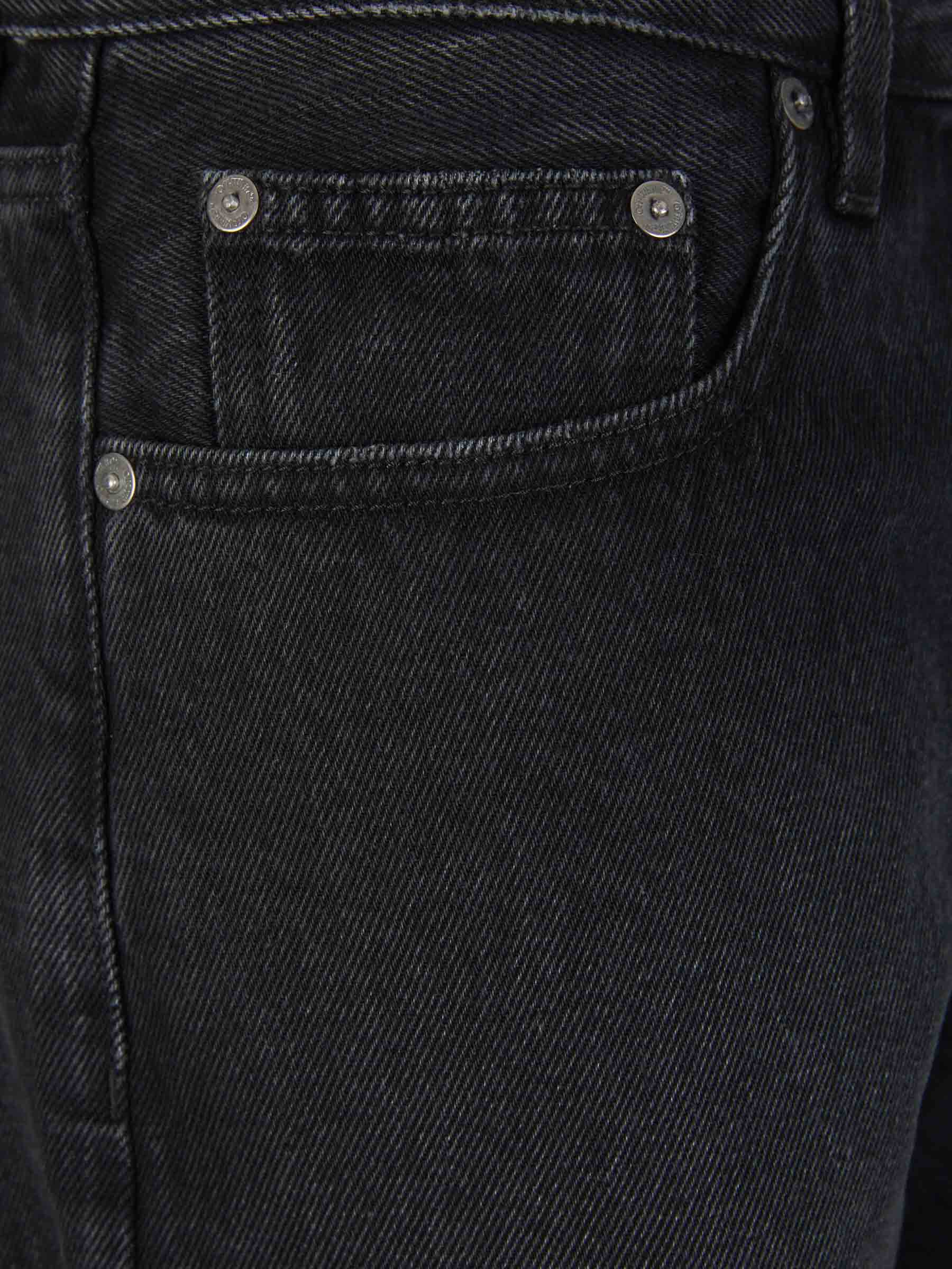 Outlet online Off-White Hombre Jeans Tapered Vintage color Negro sku 522-002552 01 - Foto 3