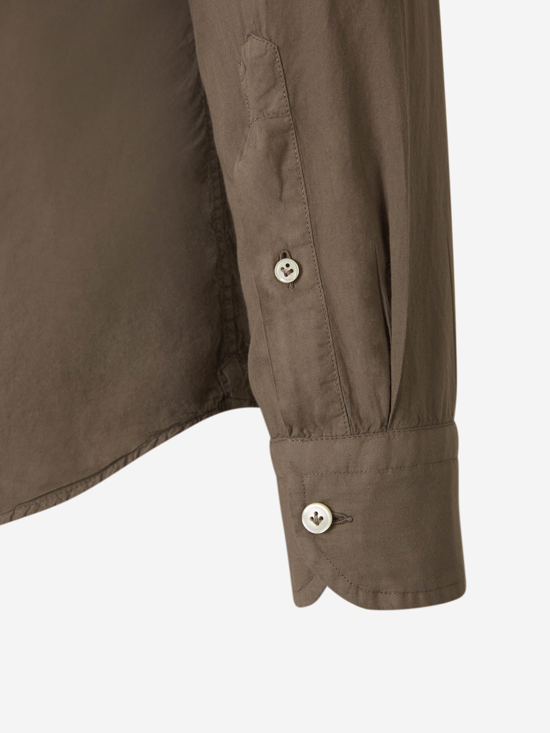 Outlet online Santa Eulalia Hombre Camisa Formal Algodón color Marrón sku 531-006251 03 - Foto 4