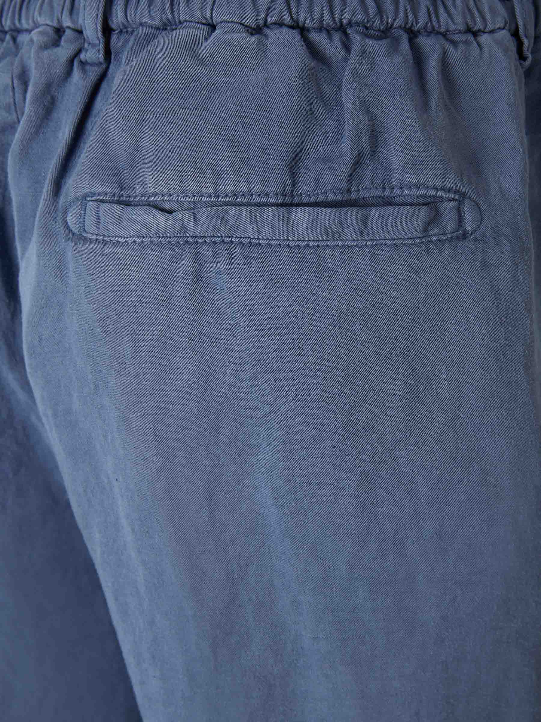 Outlet online Santa Eulalia Hombre Joggers Fluidos Lino color Gris Claro sku 521-003035 03 - Foto 4