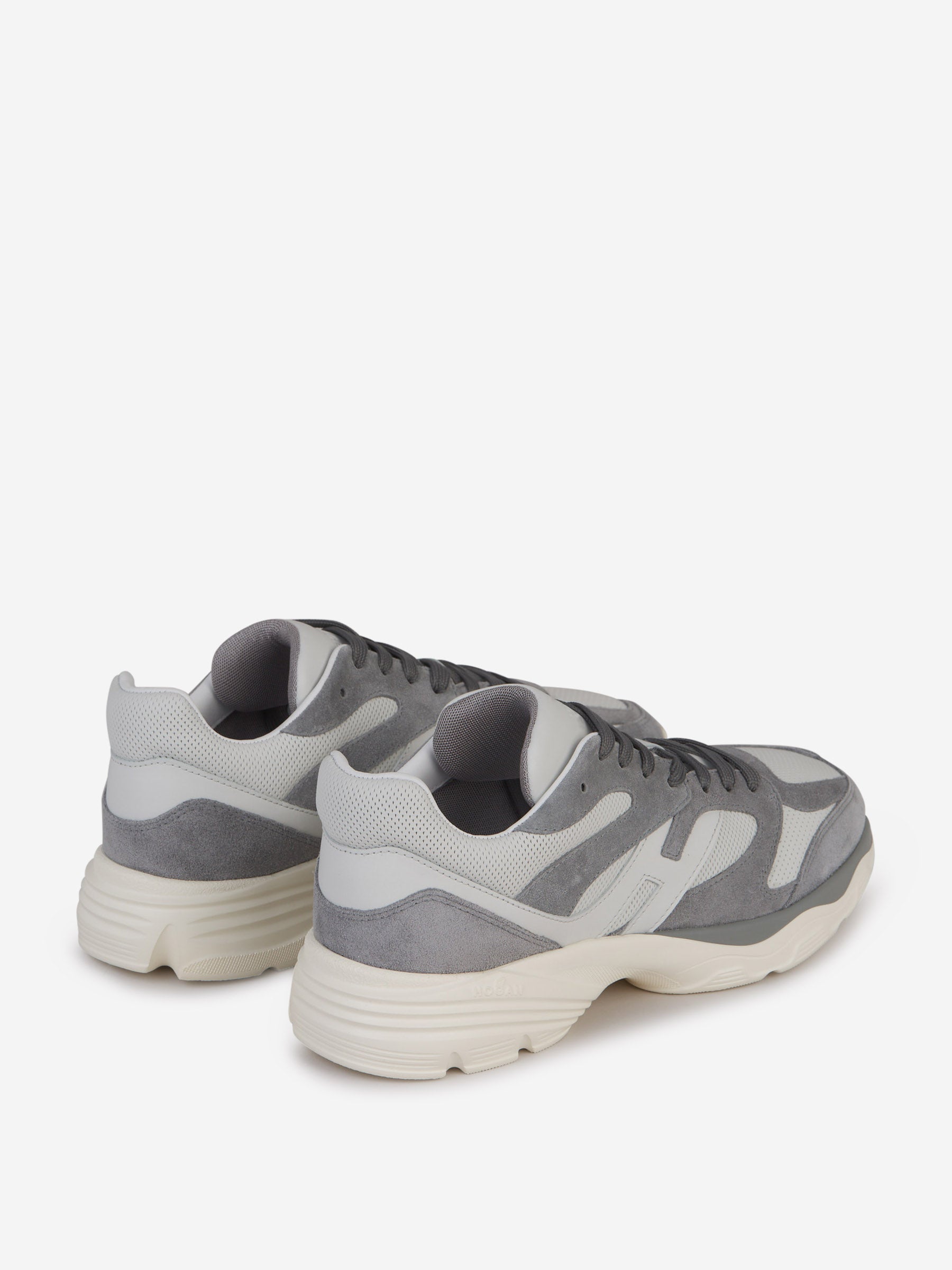 Outlet online Hogan Hombre Sneakers Hogan H665 color Gris Piedra sku 616-002693 01 - Foto 3
