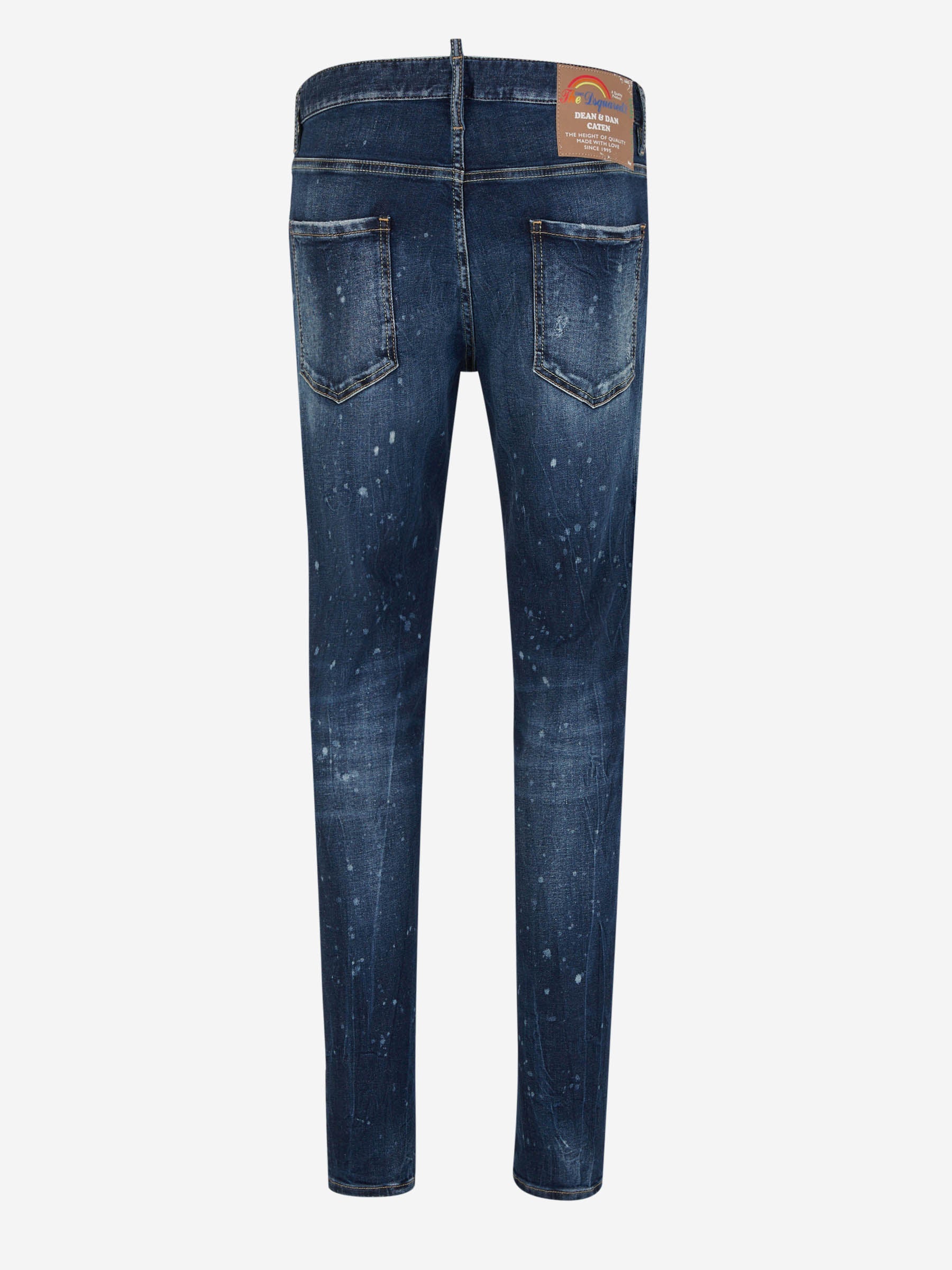 Outlet online Dsquared2 Hombre Jeans Cool Guy color Azul Marino sku 522-002608 01 - Foto 2