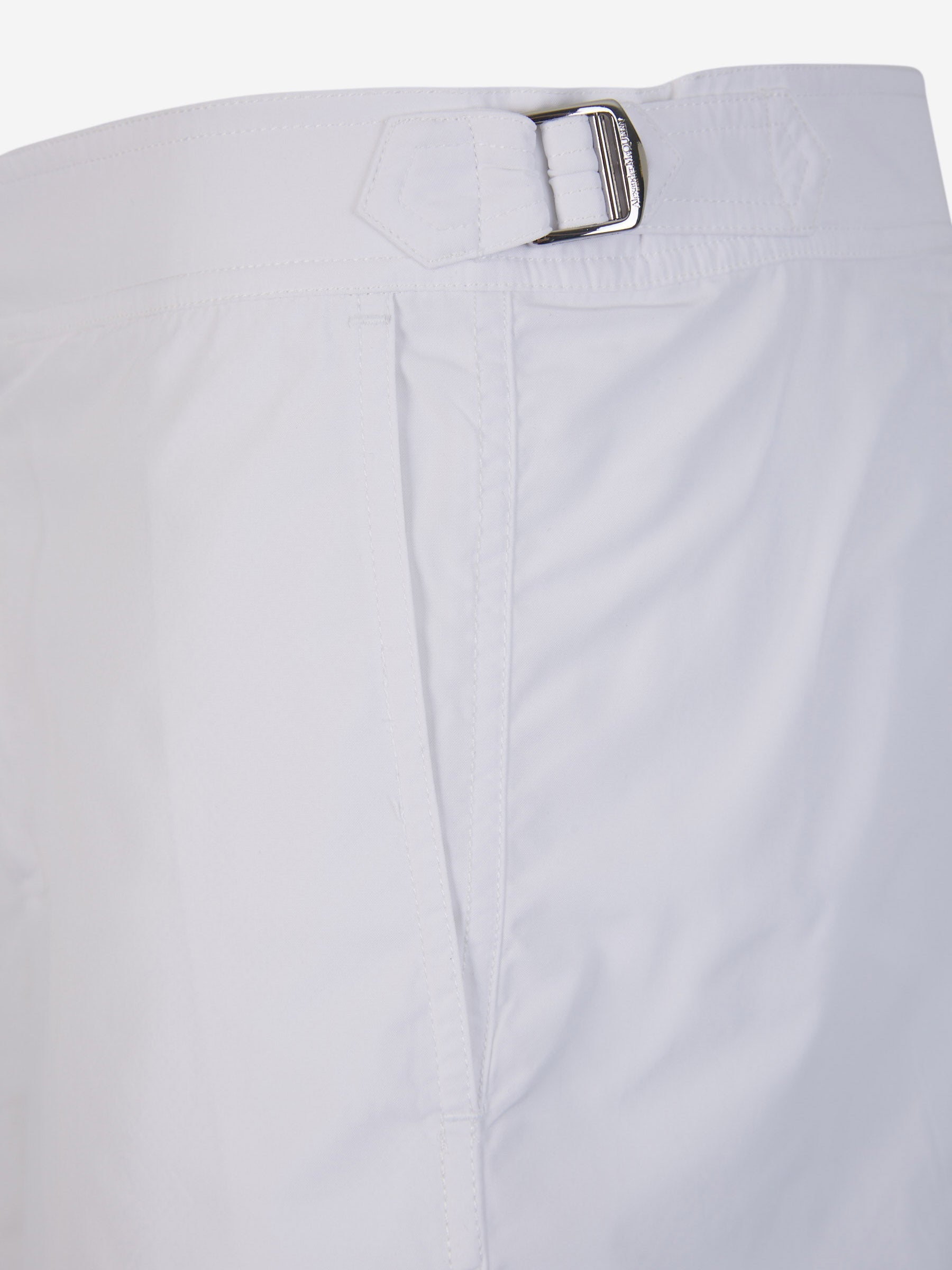 Outlet online McQueen Hombre Bañador Logo Hebilla color Blanco sku 561-001291 01 - Foto 4