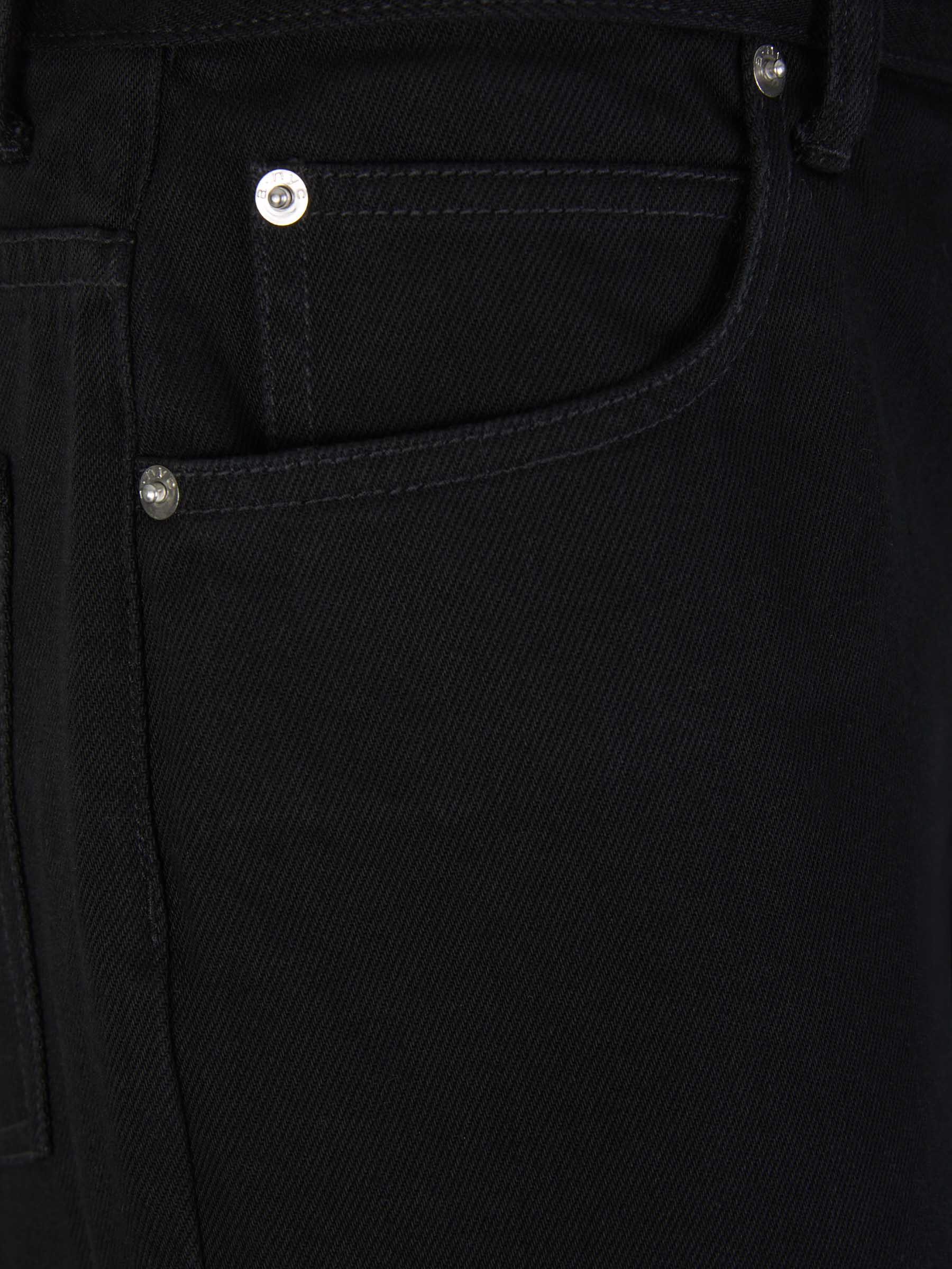 Outlet online Alexander Wang Mujer Jeans Rectos Cristales color Negro sku 763-001484 01 - Foto 3