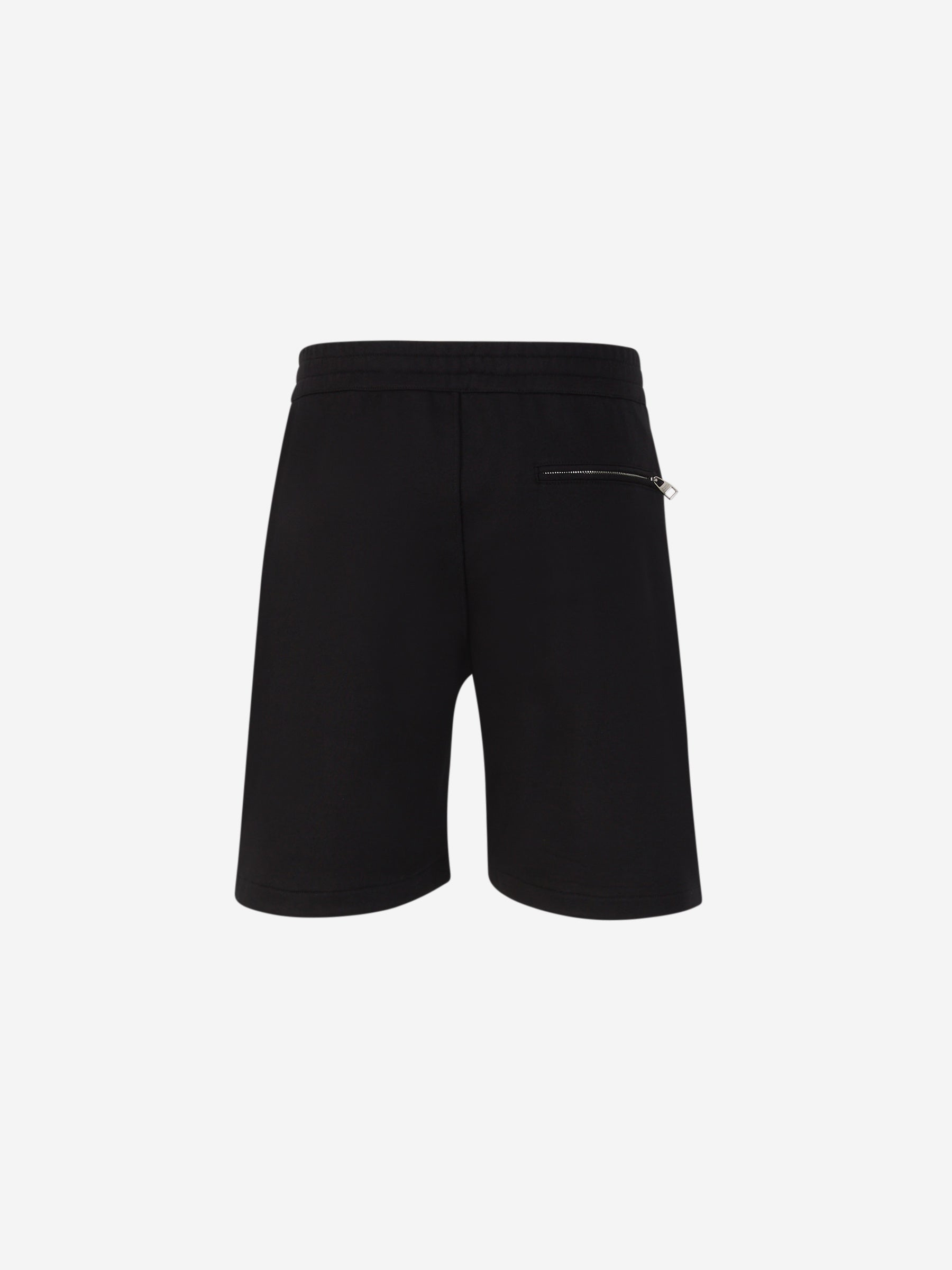Outlet online McQueen Hombre Bermudas Algodón Logo color Negro sku 523-000929 01 - Foto 2