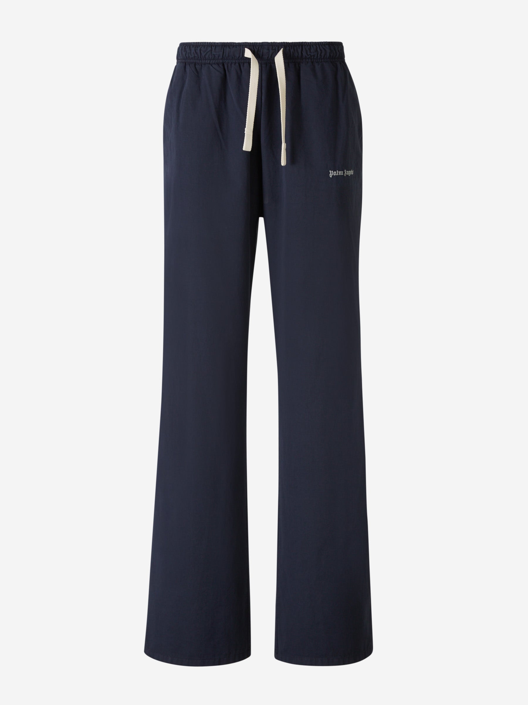 Outlet online Palm Angels Hombre Joggers Algodón Logo color Azul Marino sku 521-002994 01 - Foto 1