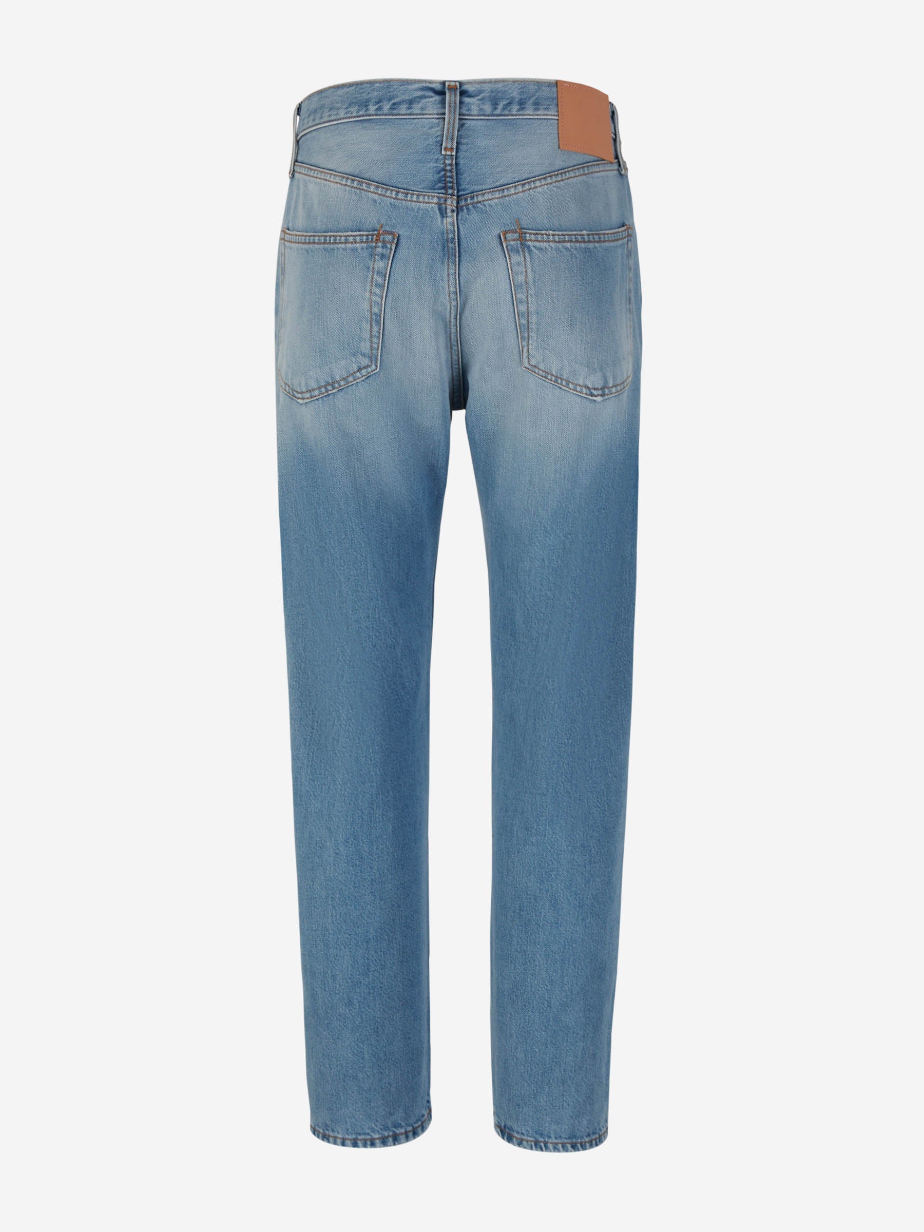 Outlet online Acne Studios Hombre Jeans Rectos Algodón color Azul Denim sku 522-002563 01 - Foto 2