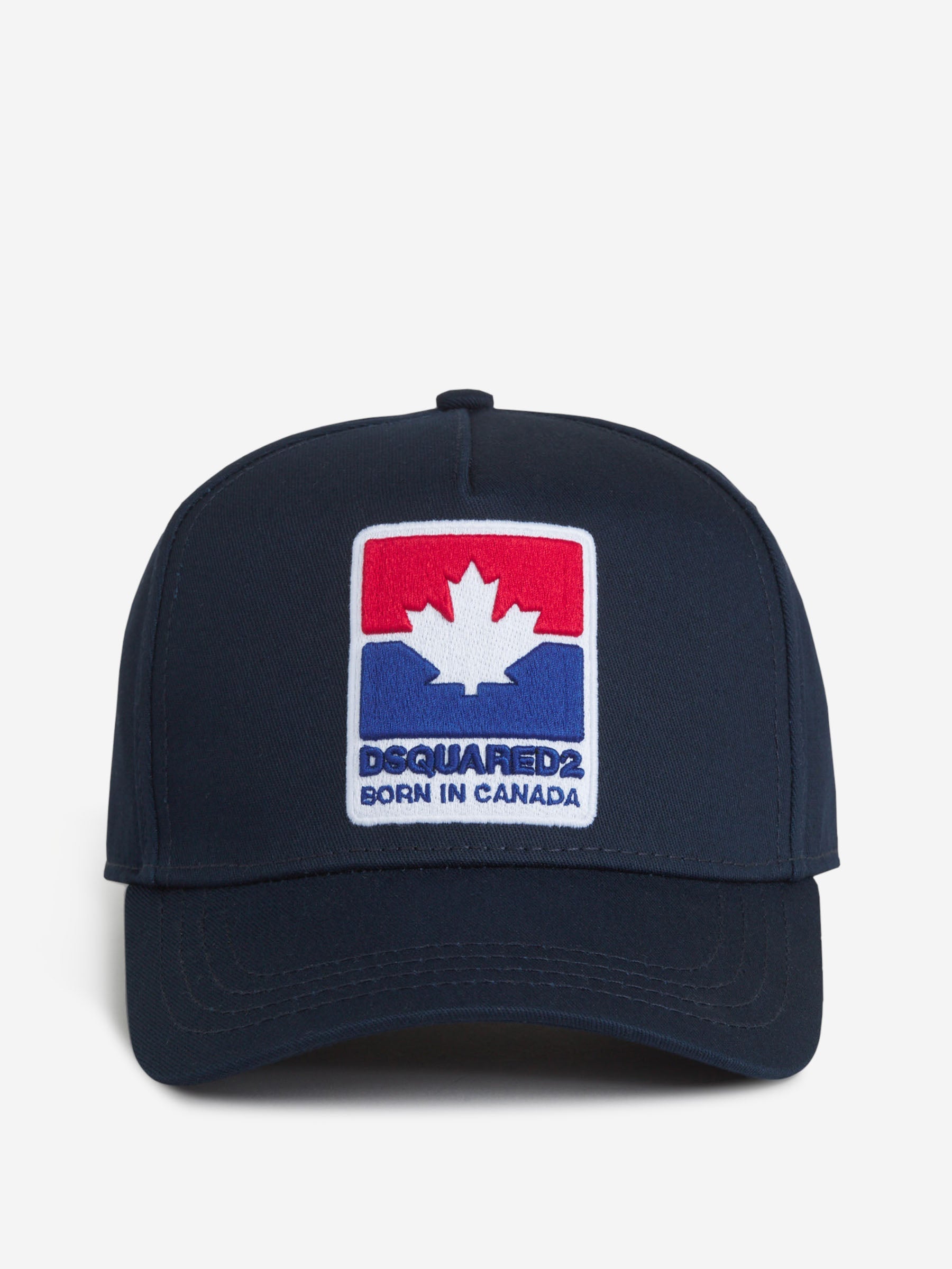 Outlet online Dsquared2 Hombre Gorra Logo Algodón color Azul sku 695-001662 01 - Foto 2