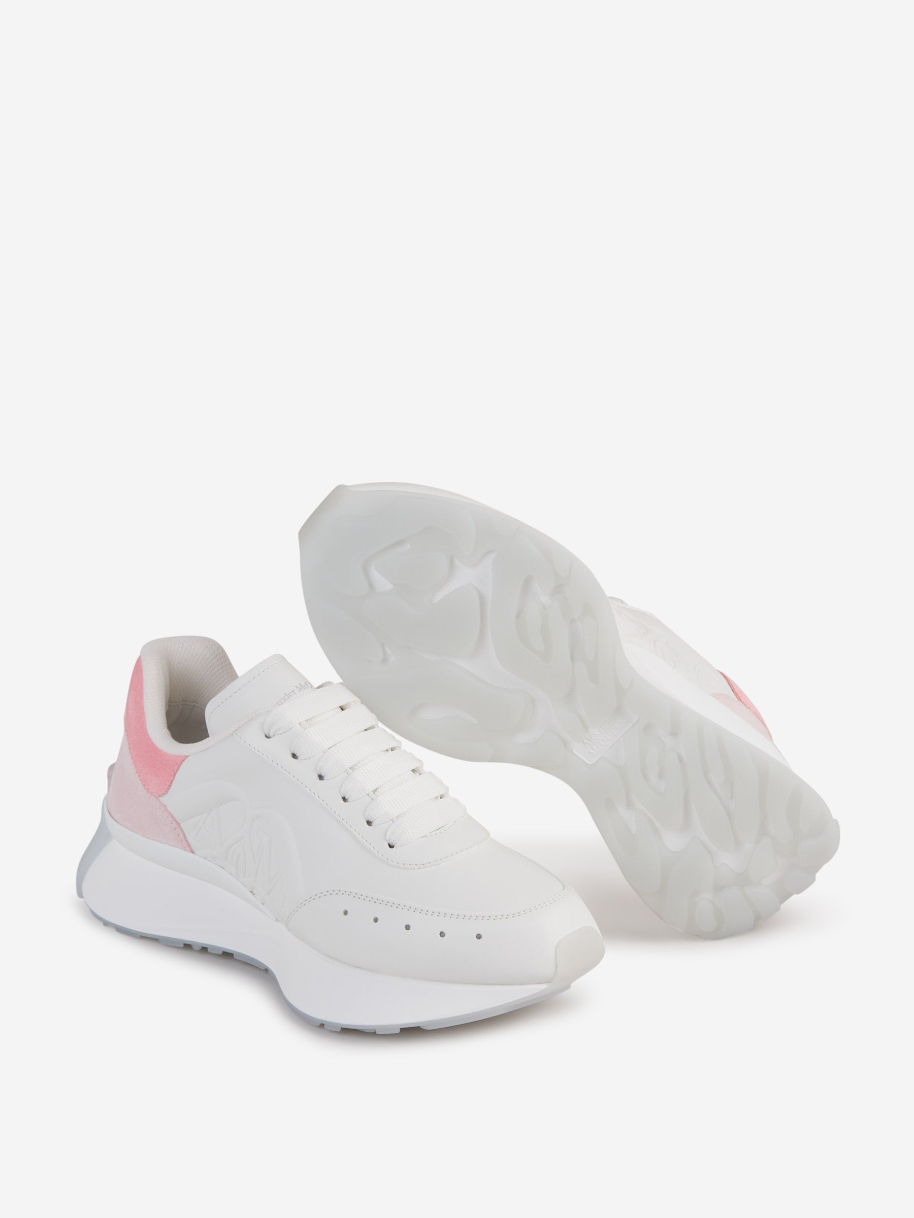 Outlet online McQueen Mujer Sneakers Sprint Runner color Blanco sku 806-000325 01 - Foto 4