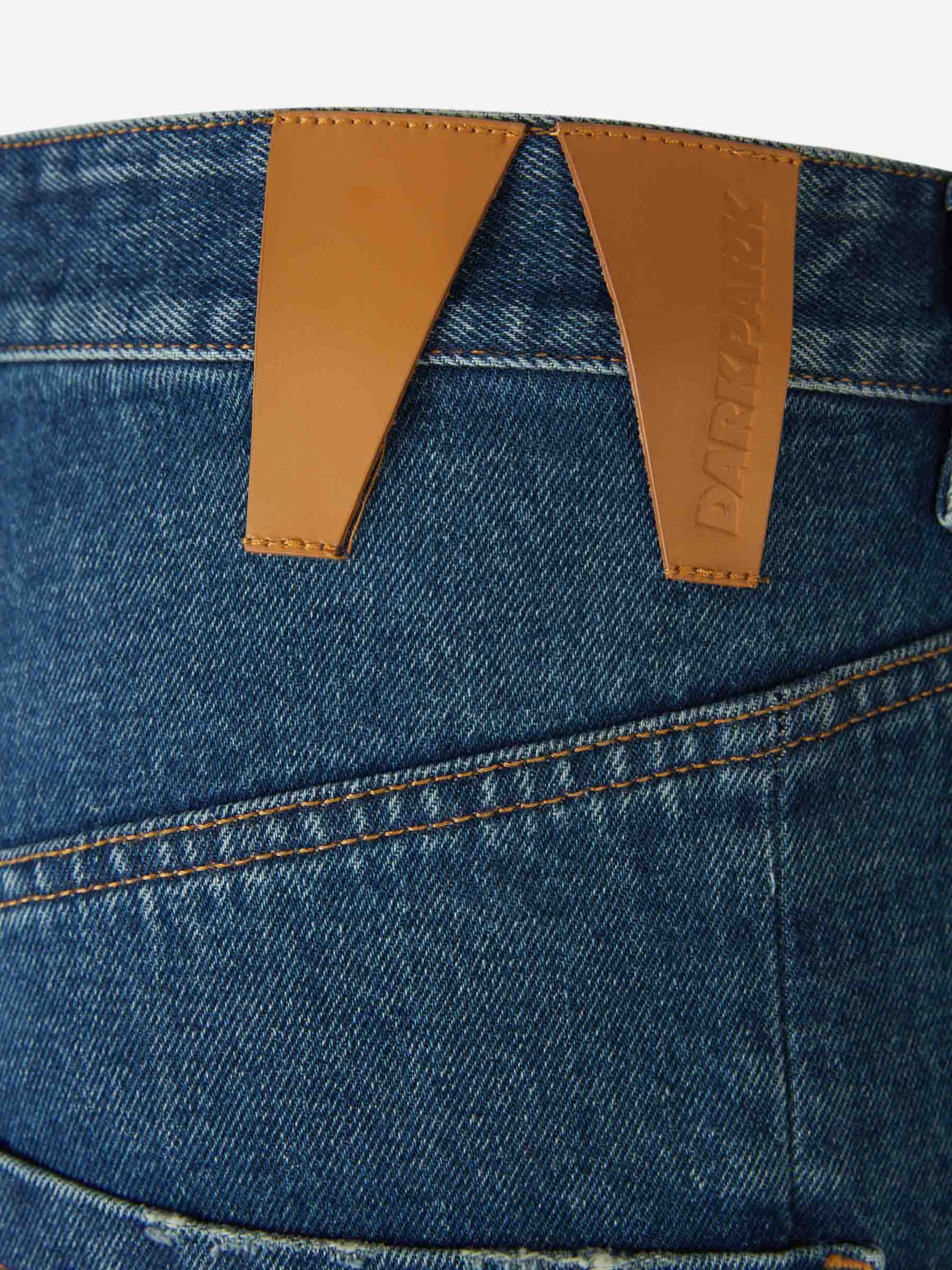 Outlet online Darkpark Mujer Jeans Ines Algodón color Azul Denim sku 763-001511 01 - Foto 7