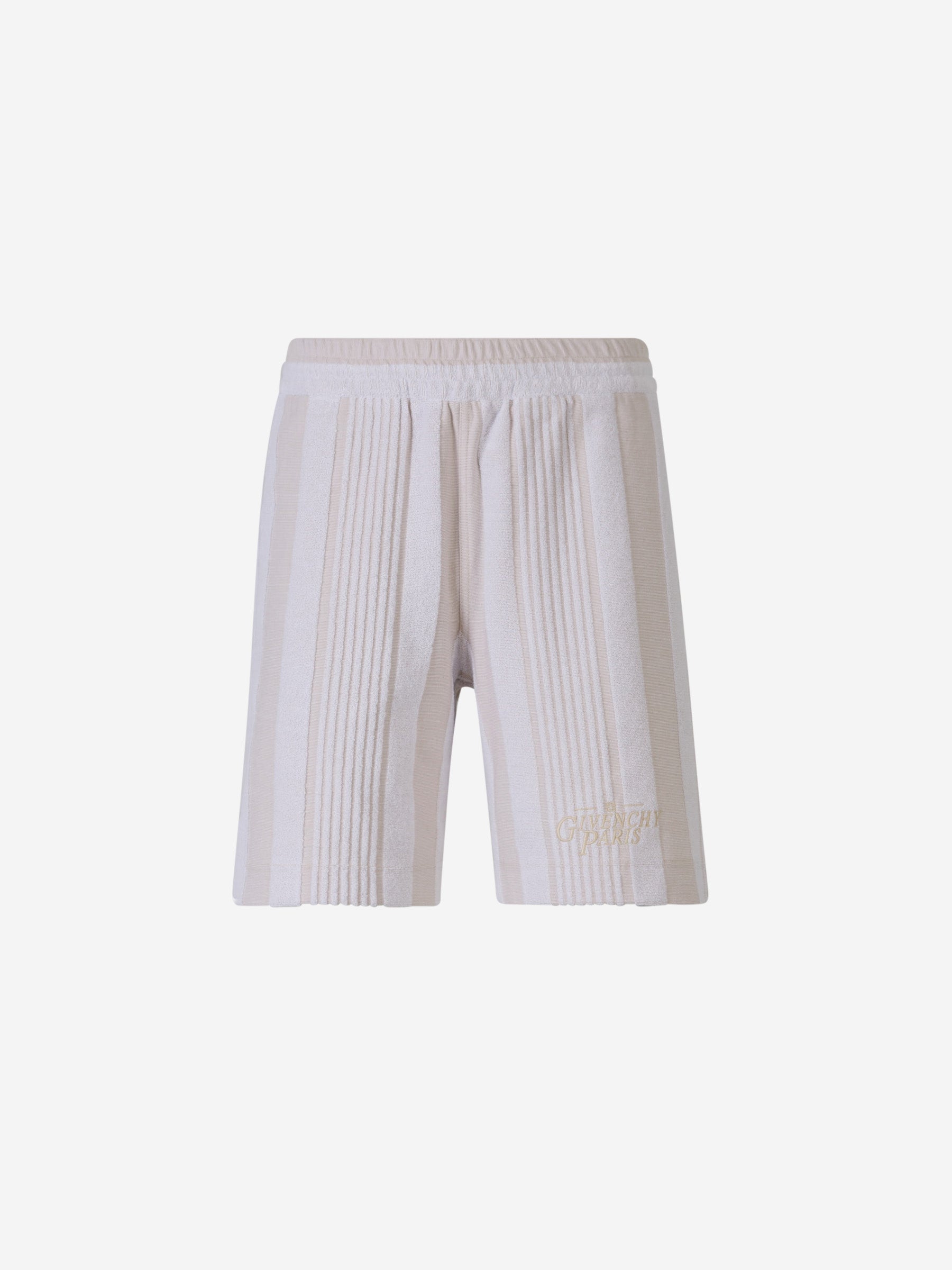 Outlet online Givenchy Hombre Bermudas Texturizadas Motivo Rayas color Beige sku 523-001009 01 - Foto 1