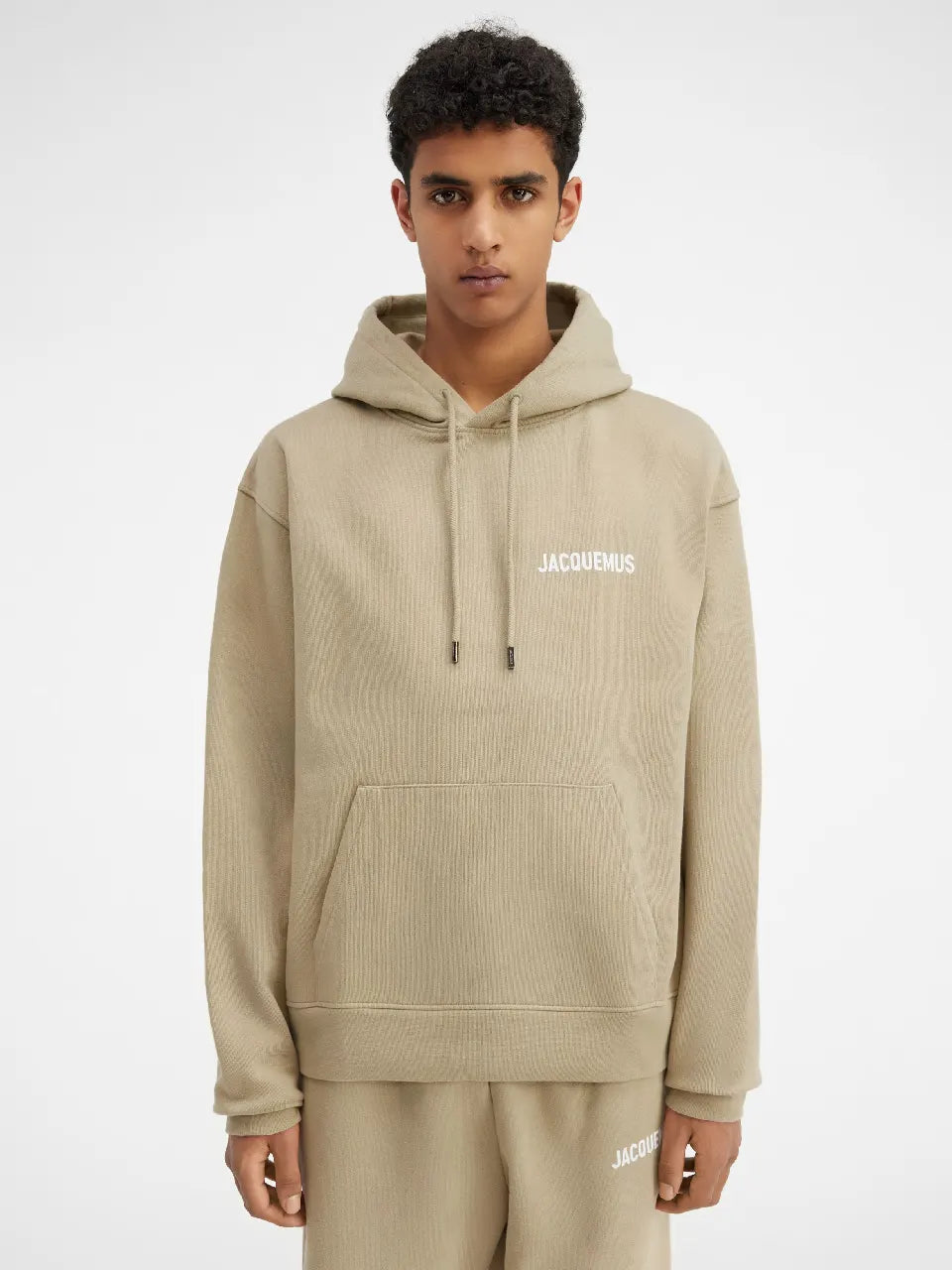 Outlet online Jacquemus Hombre Sudadera Le Sweatshirt color Beis sku 545-001455 01 - Foto 8