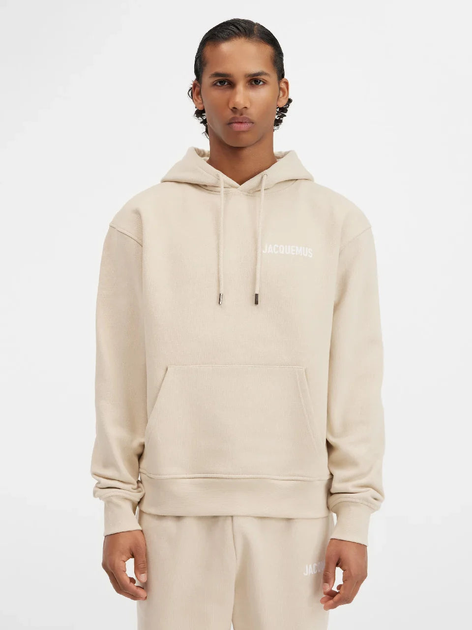Outlet online Jacquemus Hombre Sudadera Le Sweatshirt color Beis sku 545-001455 01 - Foto 2