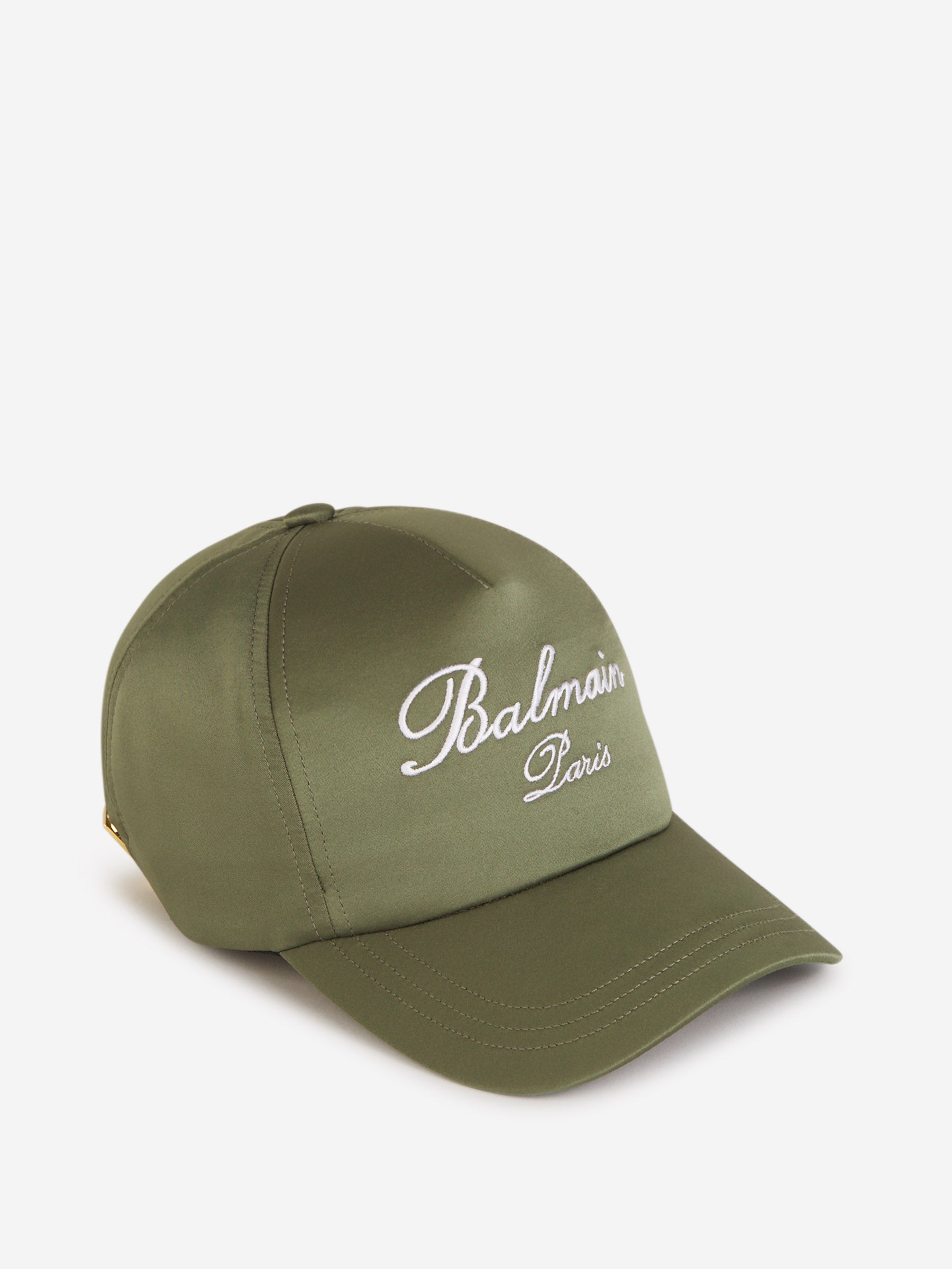 Outlet online Balmain Hombre Gorra Balmain Signature color Verde Menta sku 695-001468 00 - Foto 1